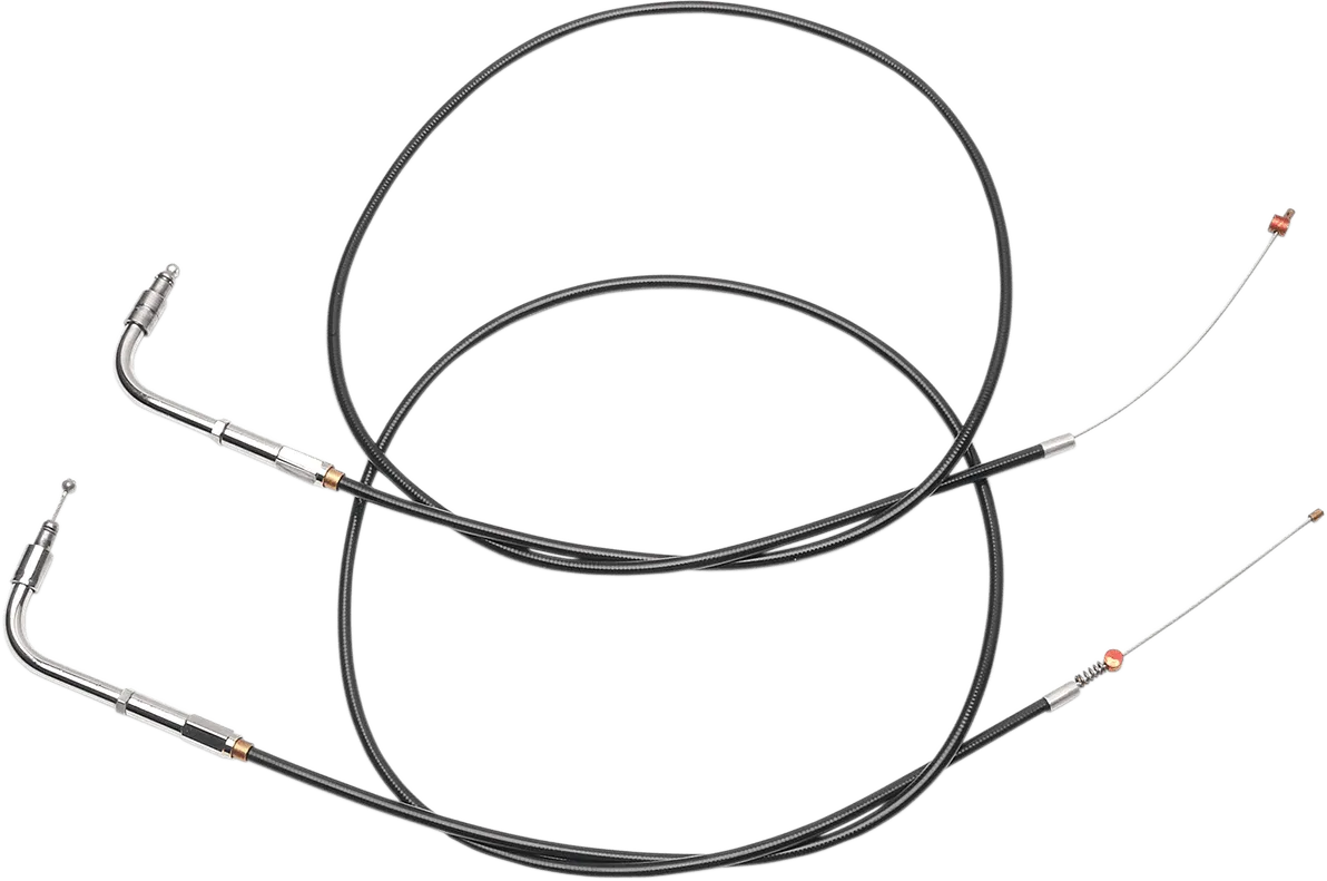 Barnett 101-30-30014-06 Black Vinyl Throttle Cable ( 6in.)