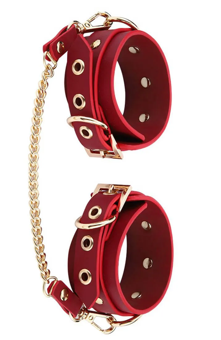 BDSM Deluxe 5 Item Kit - Red