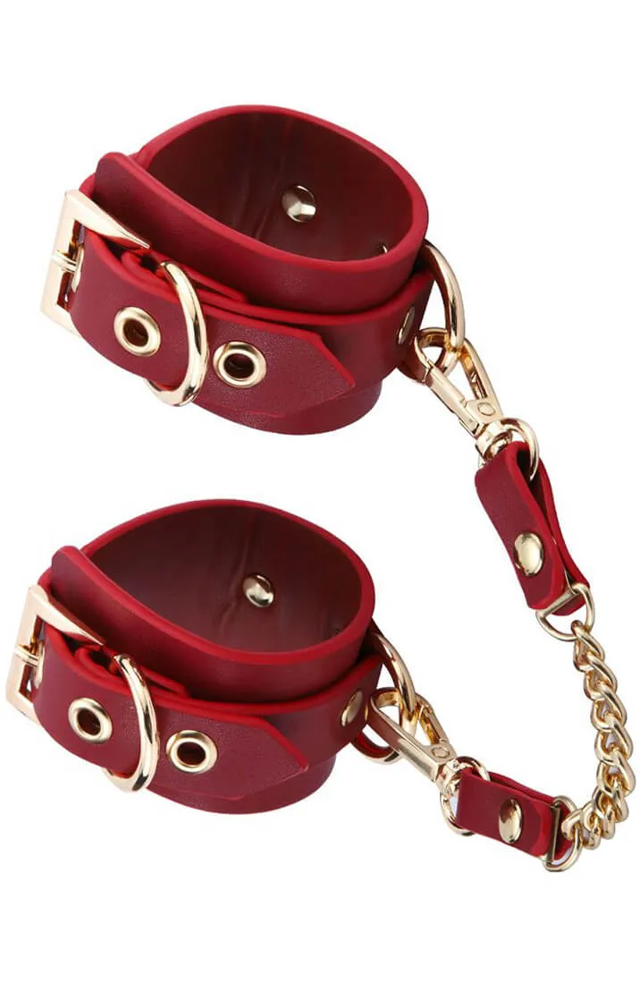 BDSM Deluxe 5 Item Kit - Red
