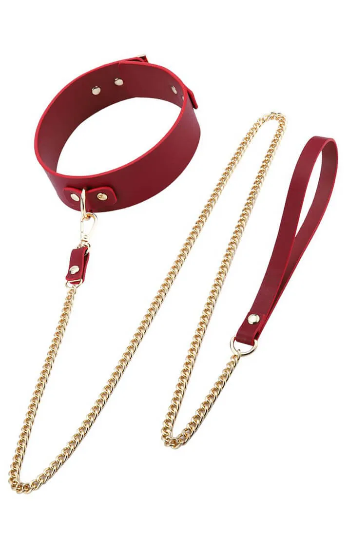 BDSM Deluxe 5 Item Kit - Red