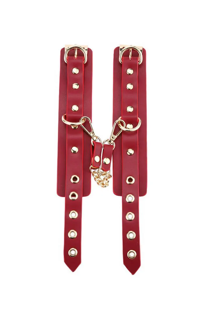 BDSM Deluxe 5 Item Kit - Red