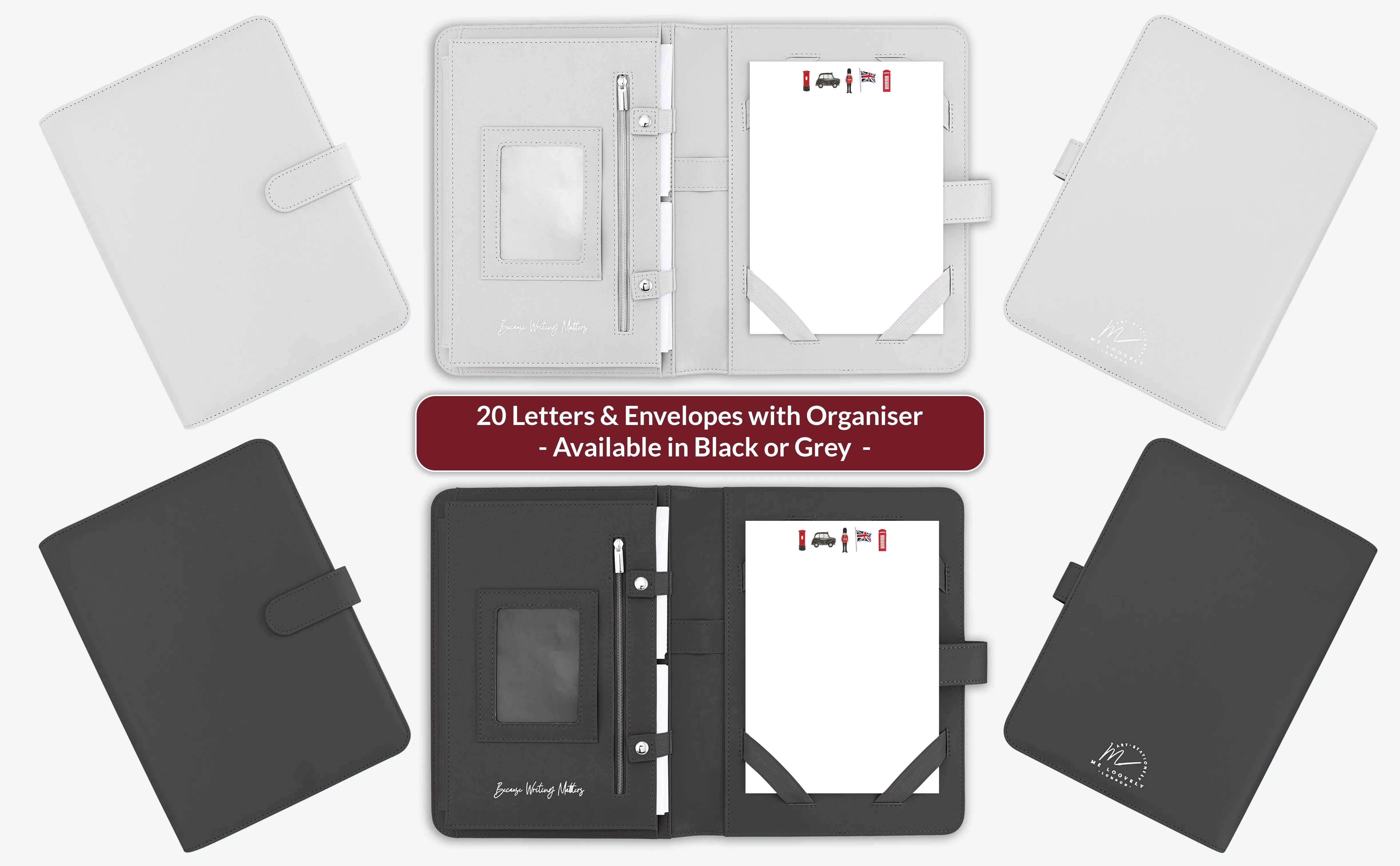 Beefeater Britain Letter Writing Set with Organiser