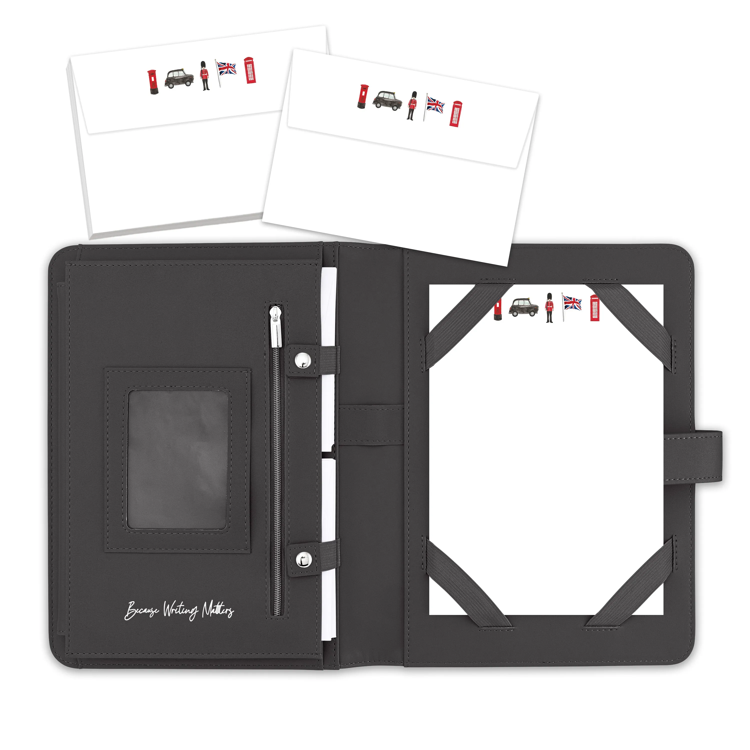 Beefeater Britain Letter Writing Set with Organiser