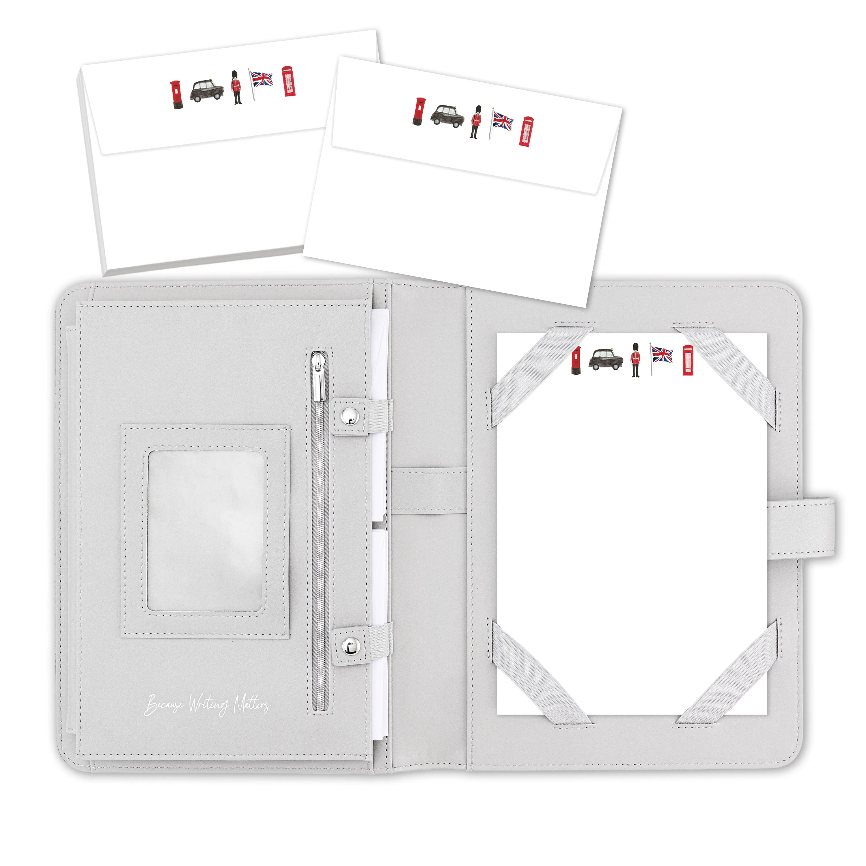 Beefeater Britain Letter Writing Set with Organiser