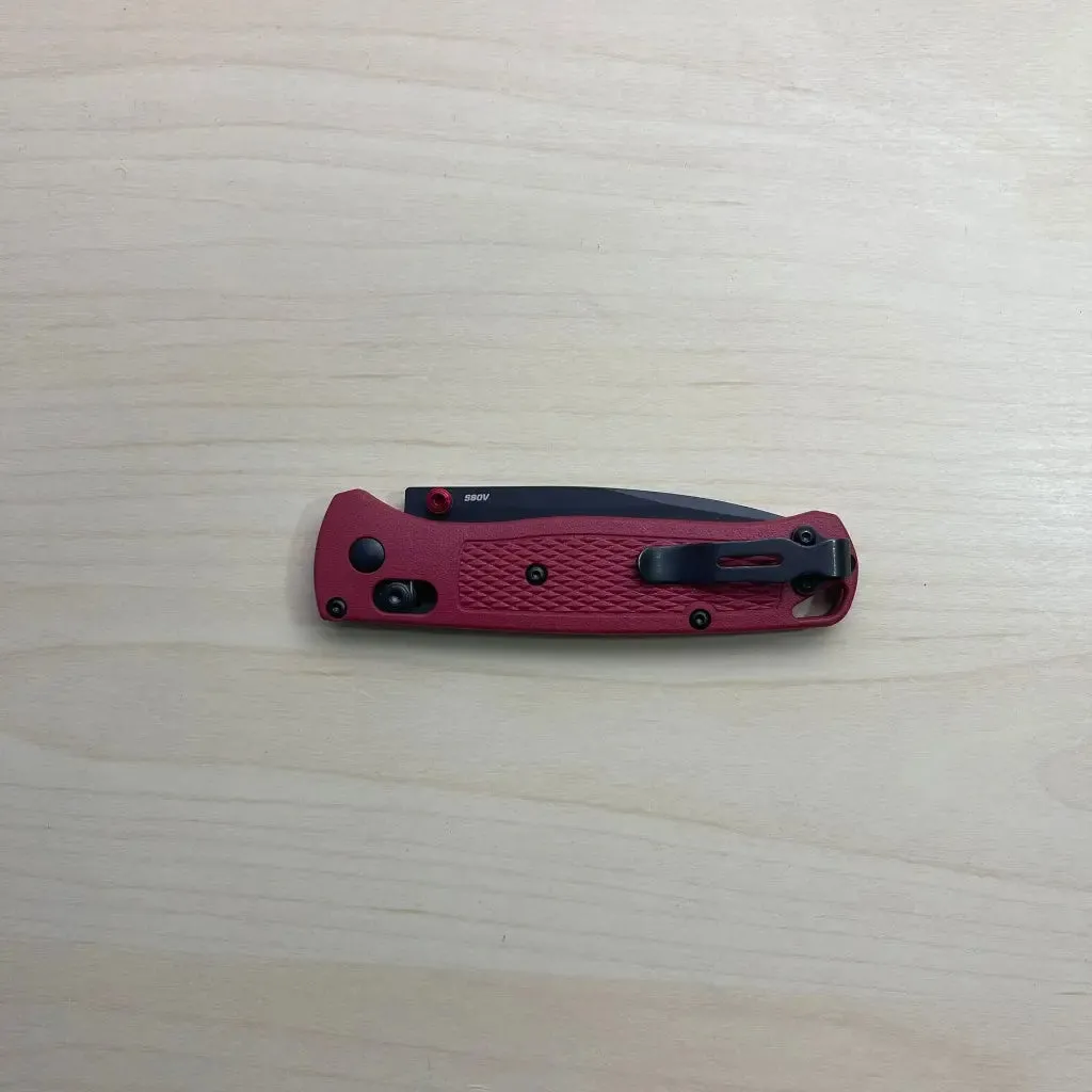 Benchmade Custom Bugout S90V Crimson