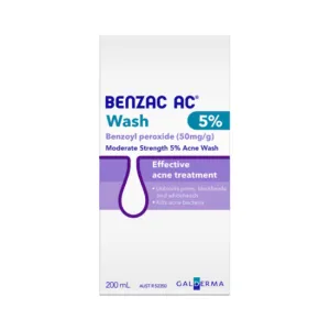 Benzac AC 5% Wash 200ml