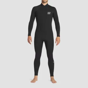 Billabong Intruder 3/2mm Back Zip Wetsuit Black