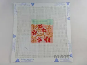 Birds of a Feather DI605 Floral Tile 4