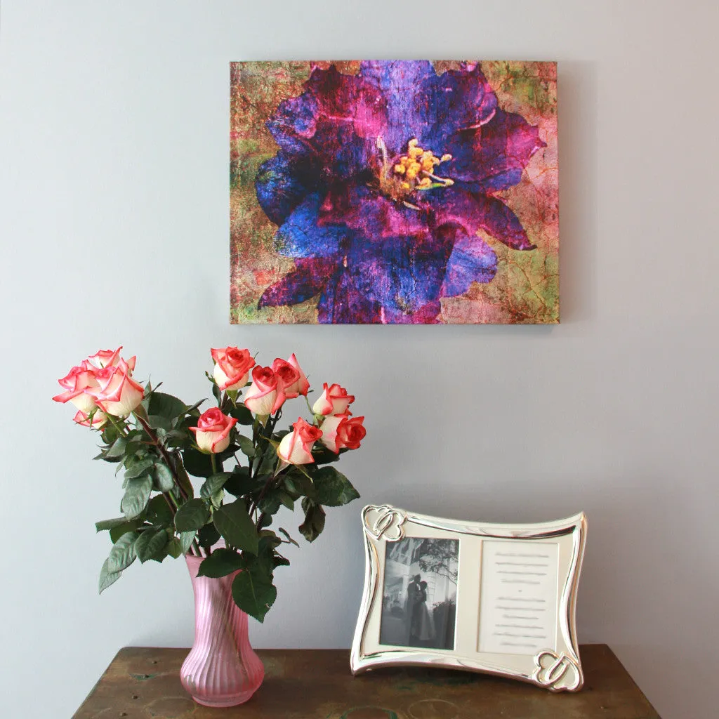 Birthday Blossoms Wall Art - Larkspur