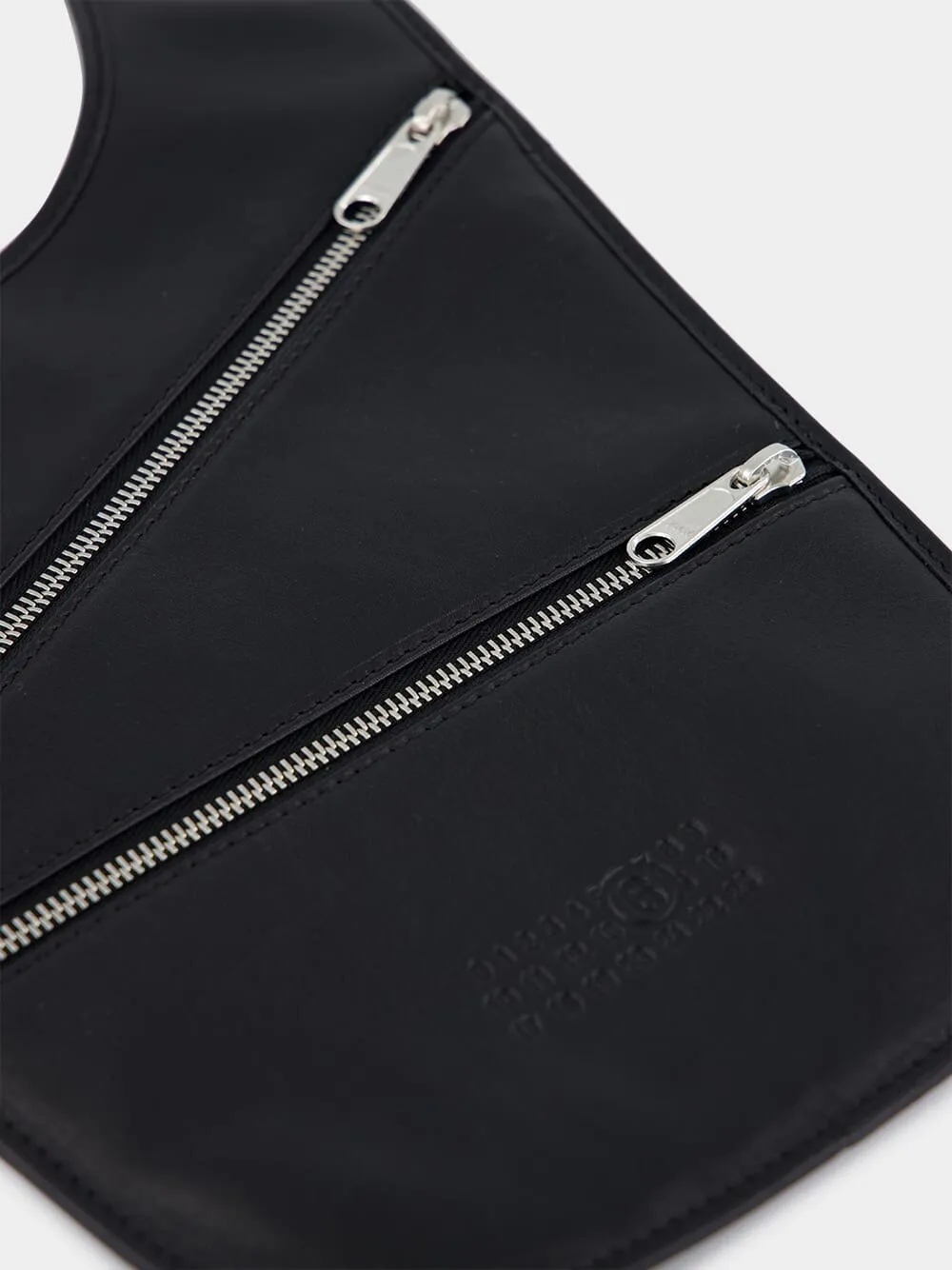 Black Leather Shoulder Bag