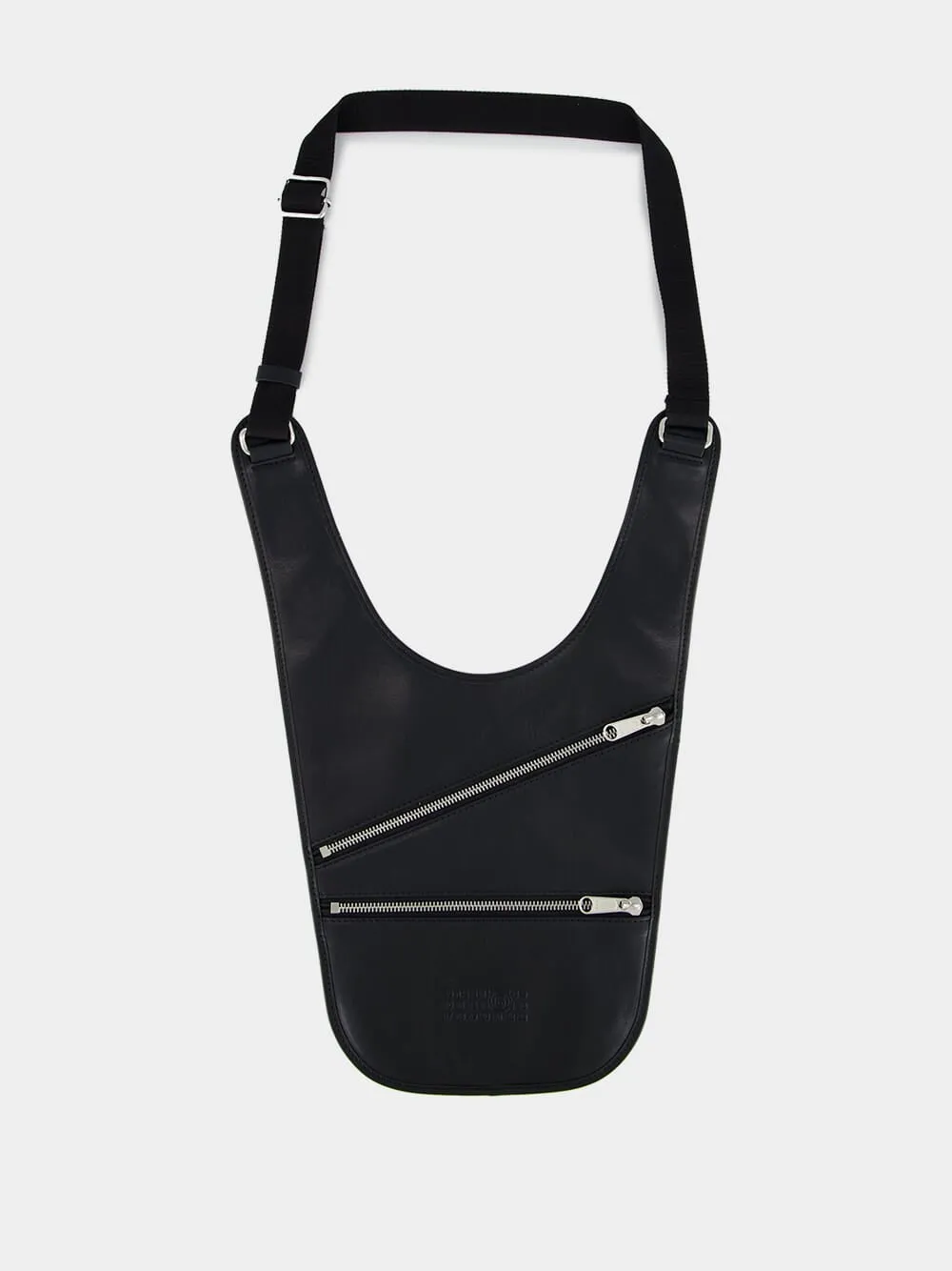 Black Leather Shoulder Bag