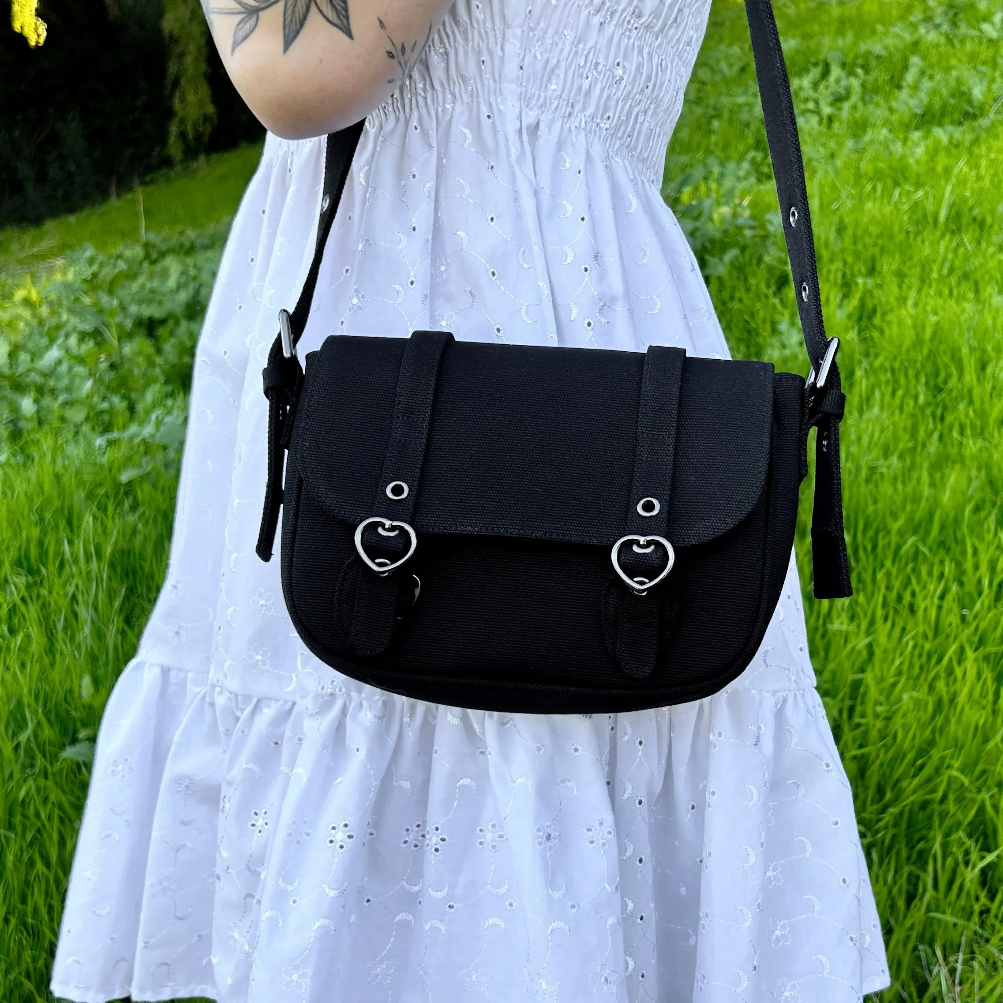 Black Satchel Bag