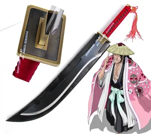 Bleach 1st Division Captain Shunsui Ky_raku's Katen Ky_kotsu Zanpakuto Sword Knife