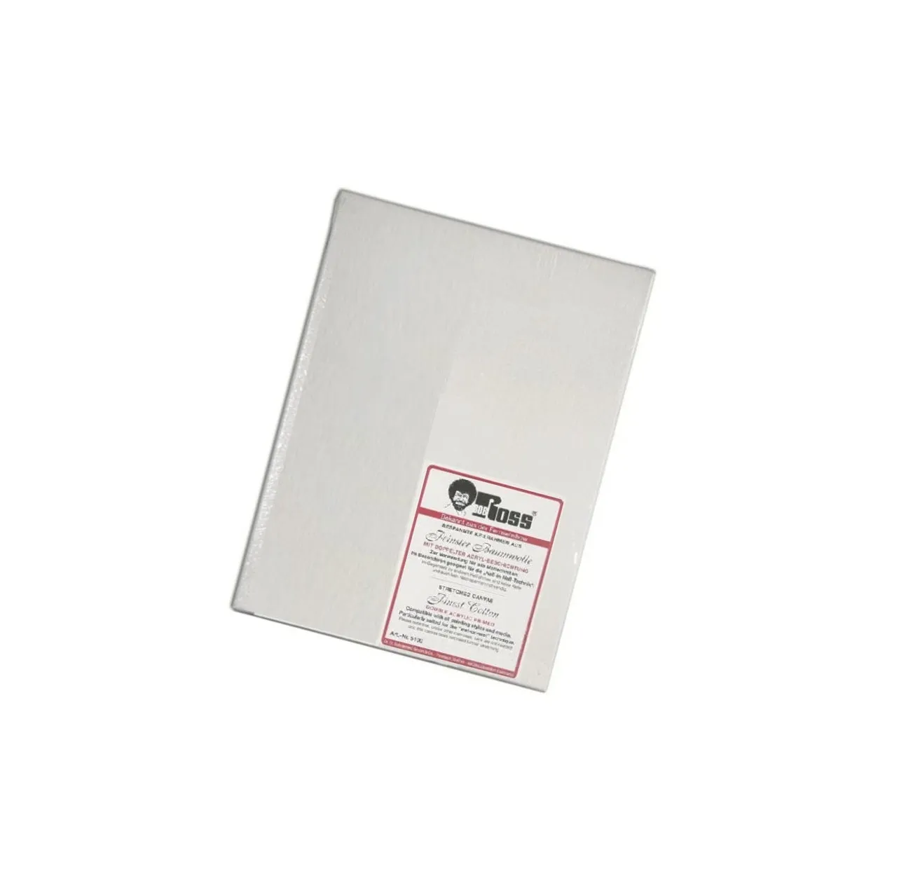 Bob Ross STRETCHED CANVAS - 24 x 32 cm (approx. 10 x 12") HALF PRICE!