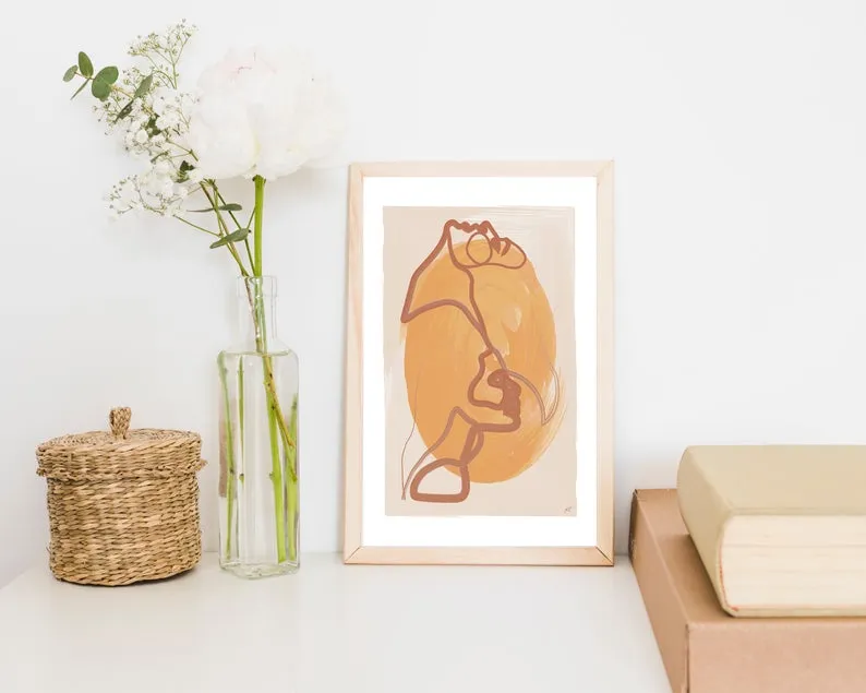 Boho abstract Wall Art