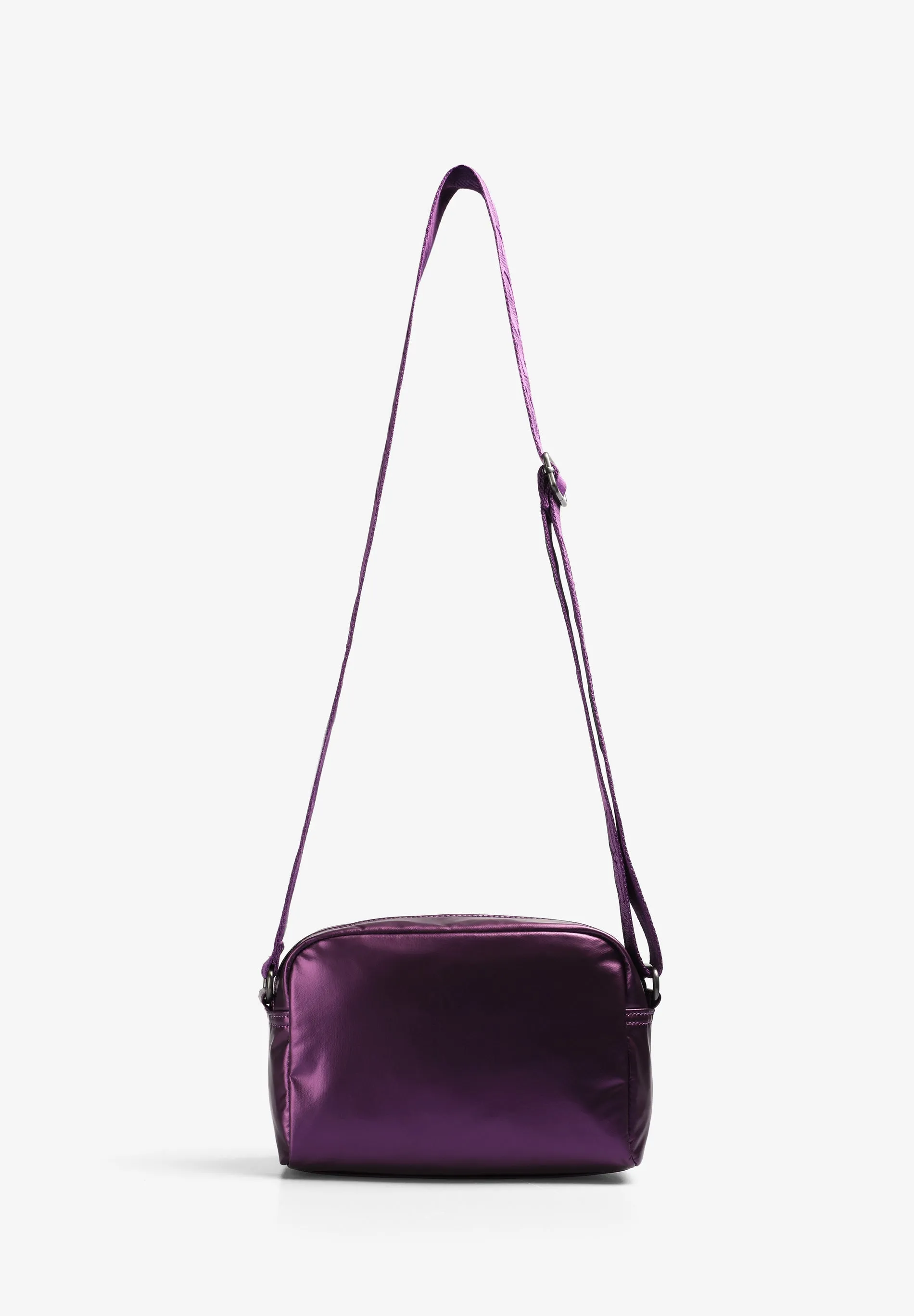 BOLSA A TIRACOLO METALIZADA