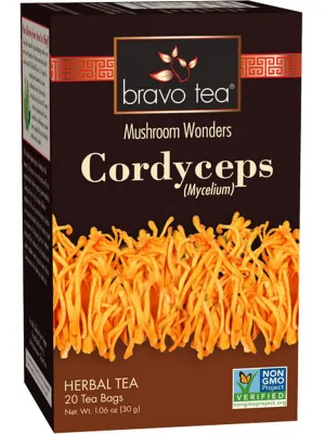 Bravo Tea, Cordyceps, 20 Tea Bags