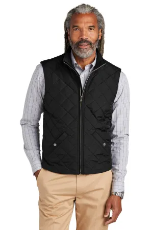 Brooks Brothers Quilted Vest | Deep Black