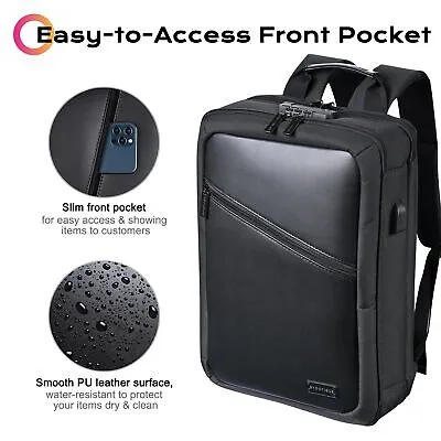 Byootique Makeup Backpack Anti-Theft Bag Cosmetic Storage Travel Organizer Salon