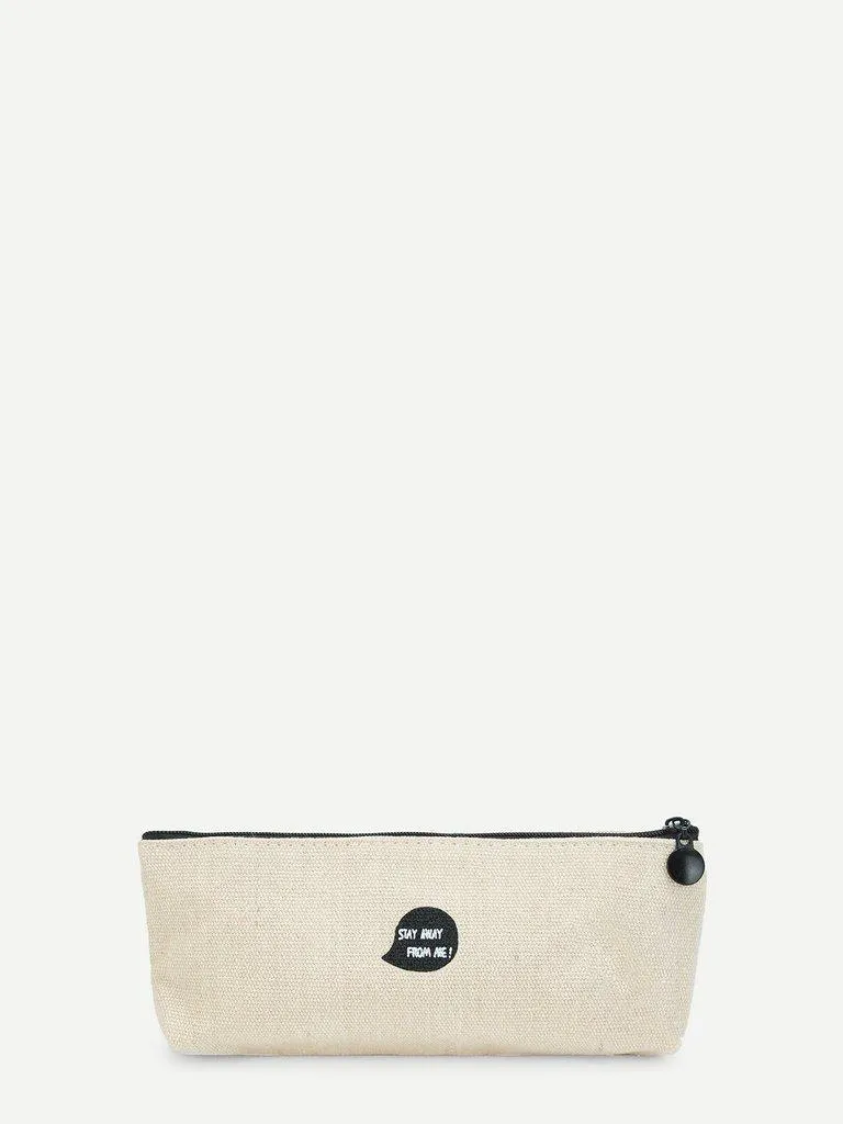 Cactus Print Pencil Case