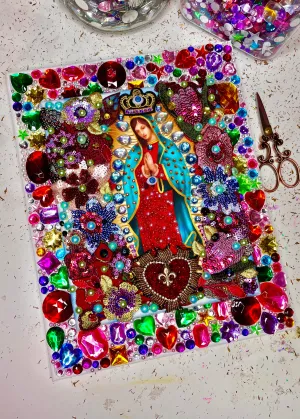 CANVAS de la GUADALUPANA Third Eye Love