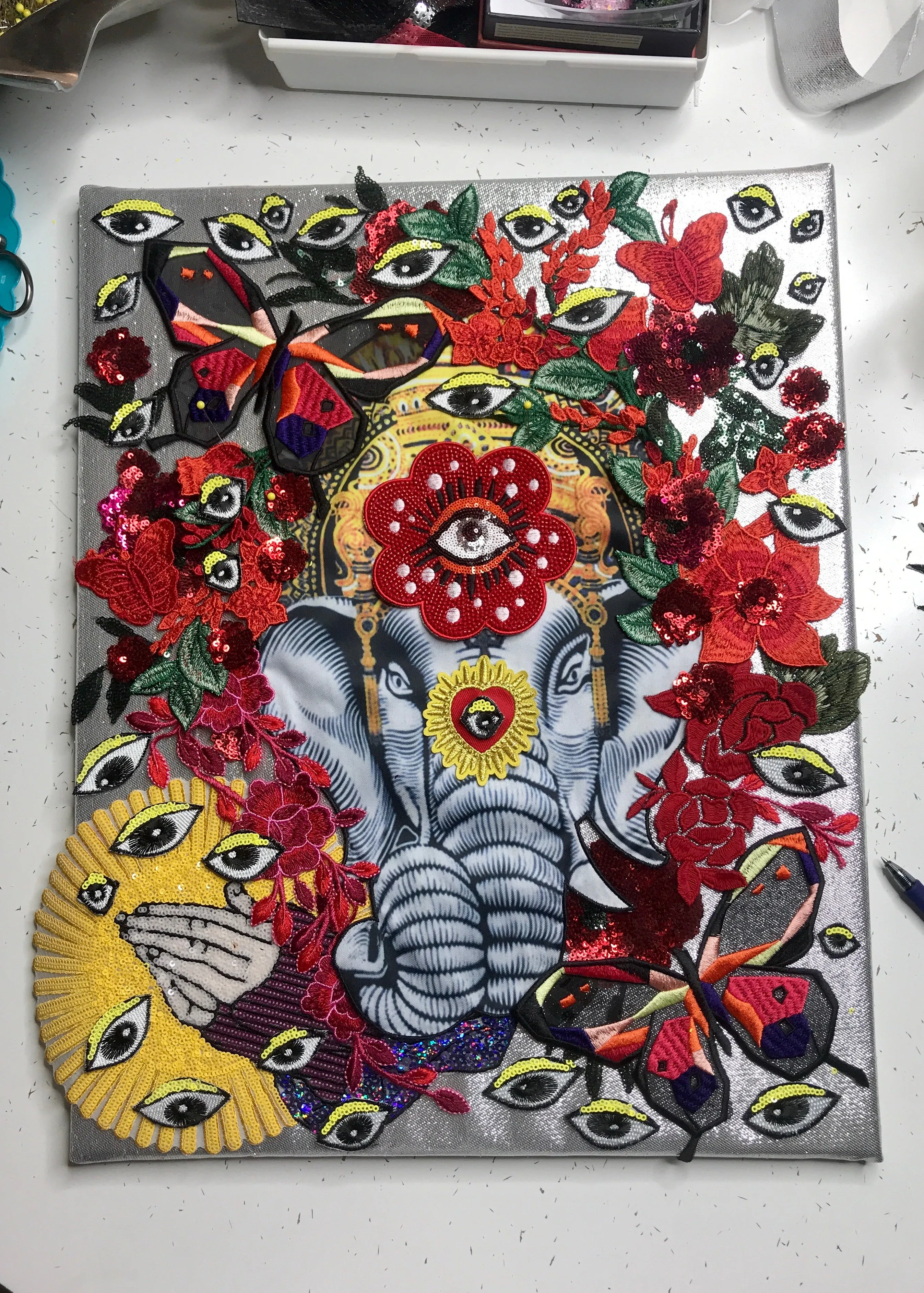 CANVAS Ganesh and Masters Protect you