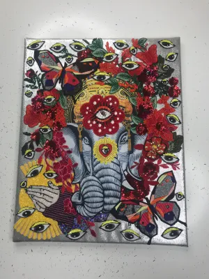 CANVAS Ganesh and Masters Protect you
