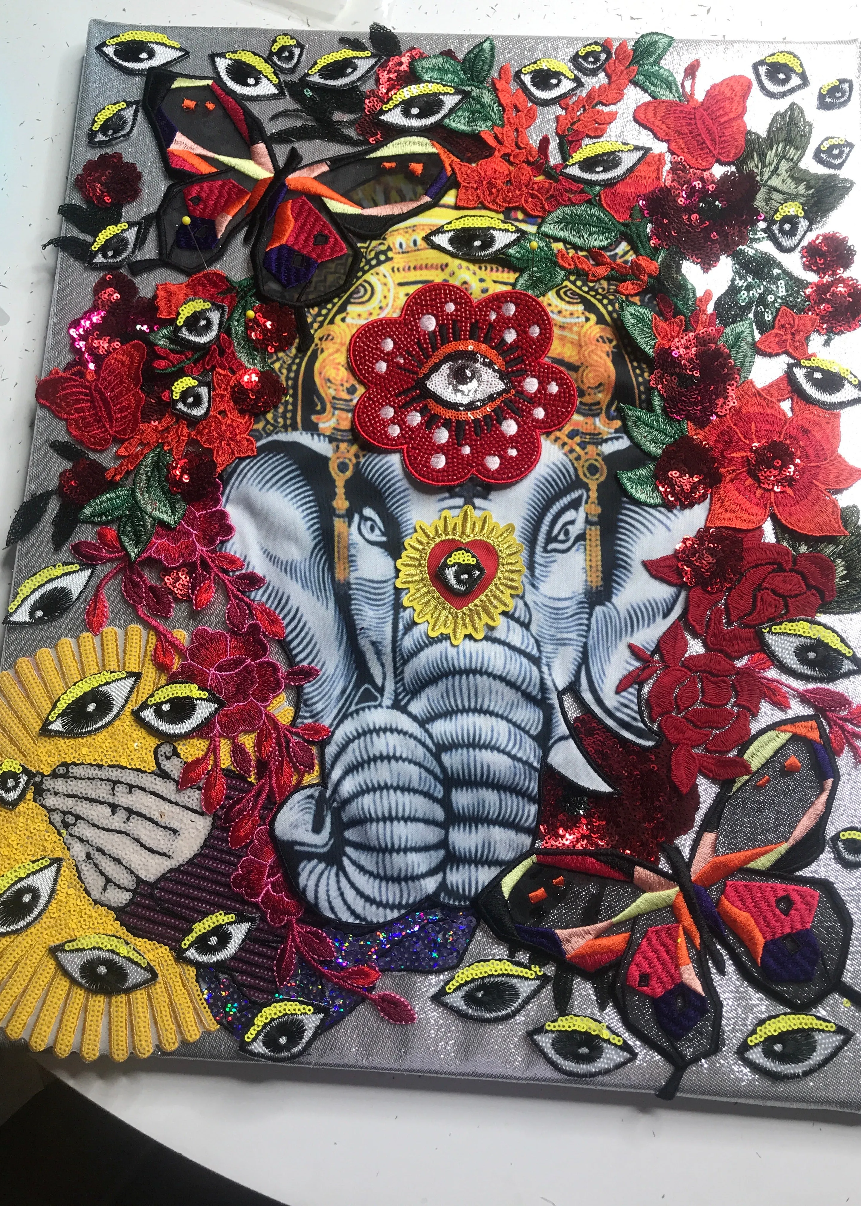 CANVAS Ganesh and Masters Protect you