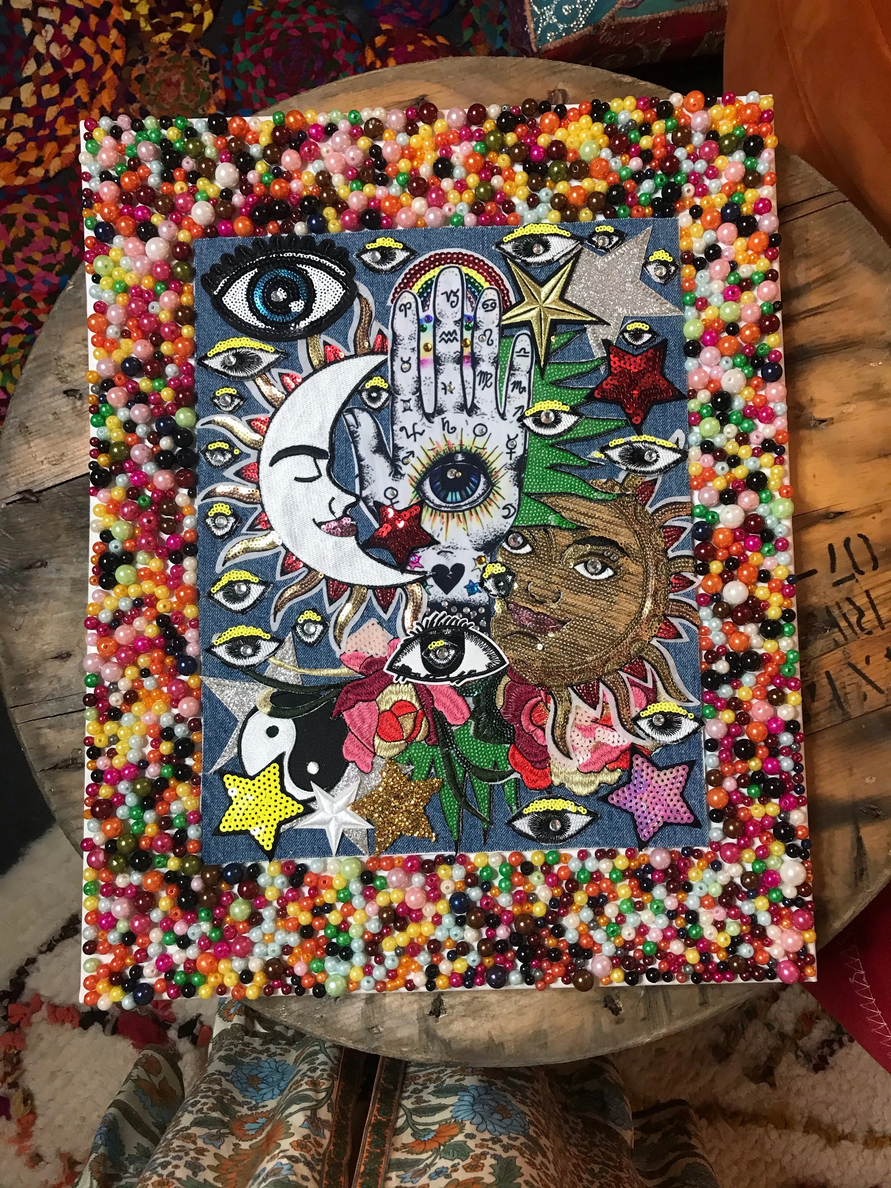 CANVAS Hamsa Protected Love
