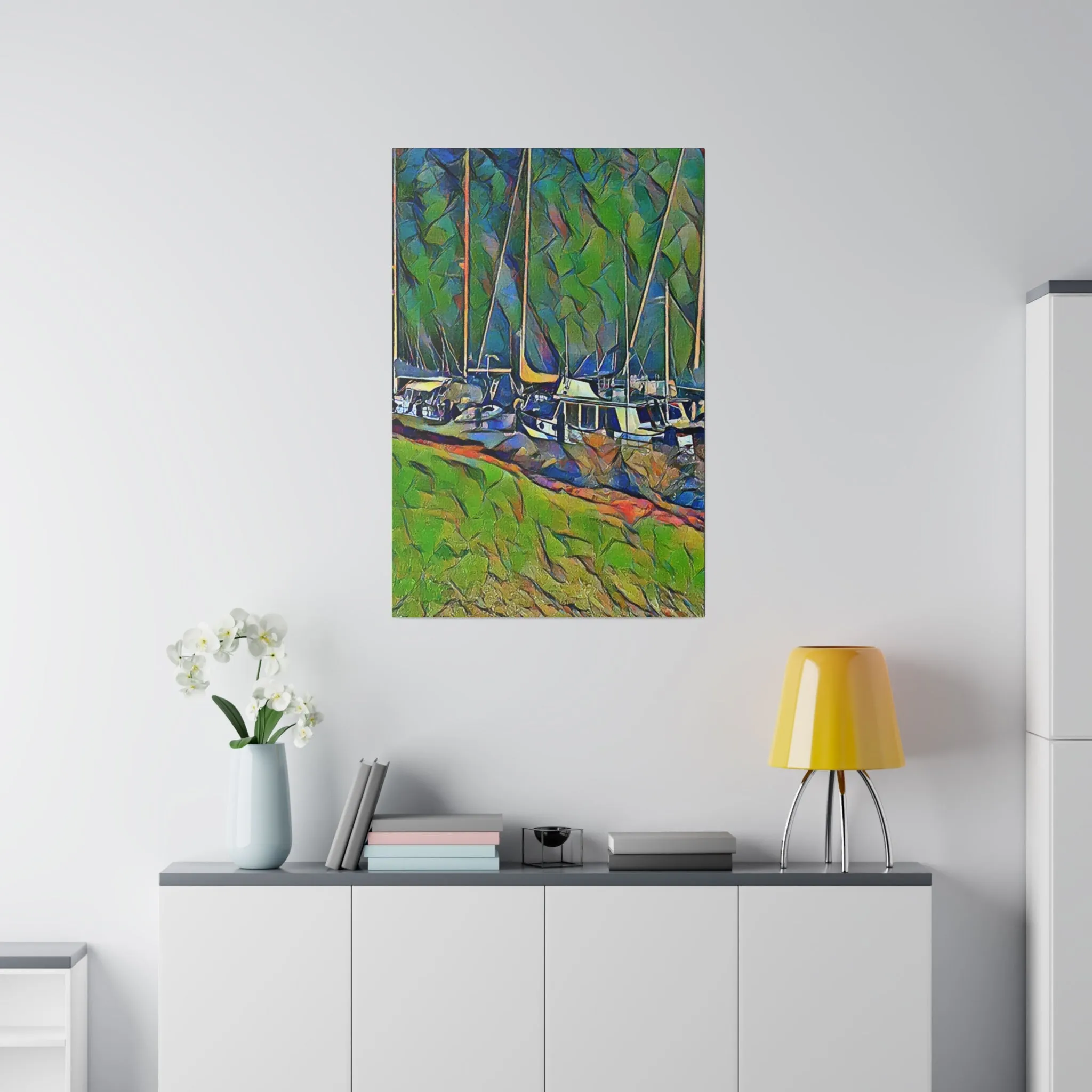 Canvas Print in Multiple Portrait Sizes from the Nautical Series at Intriguing Vistas