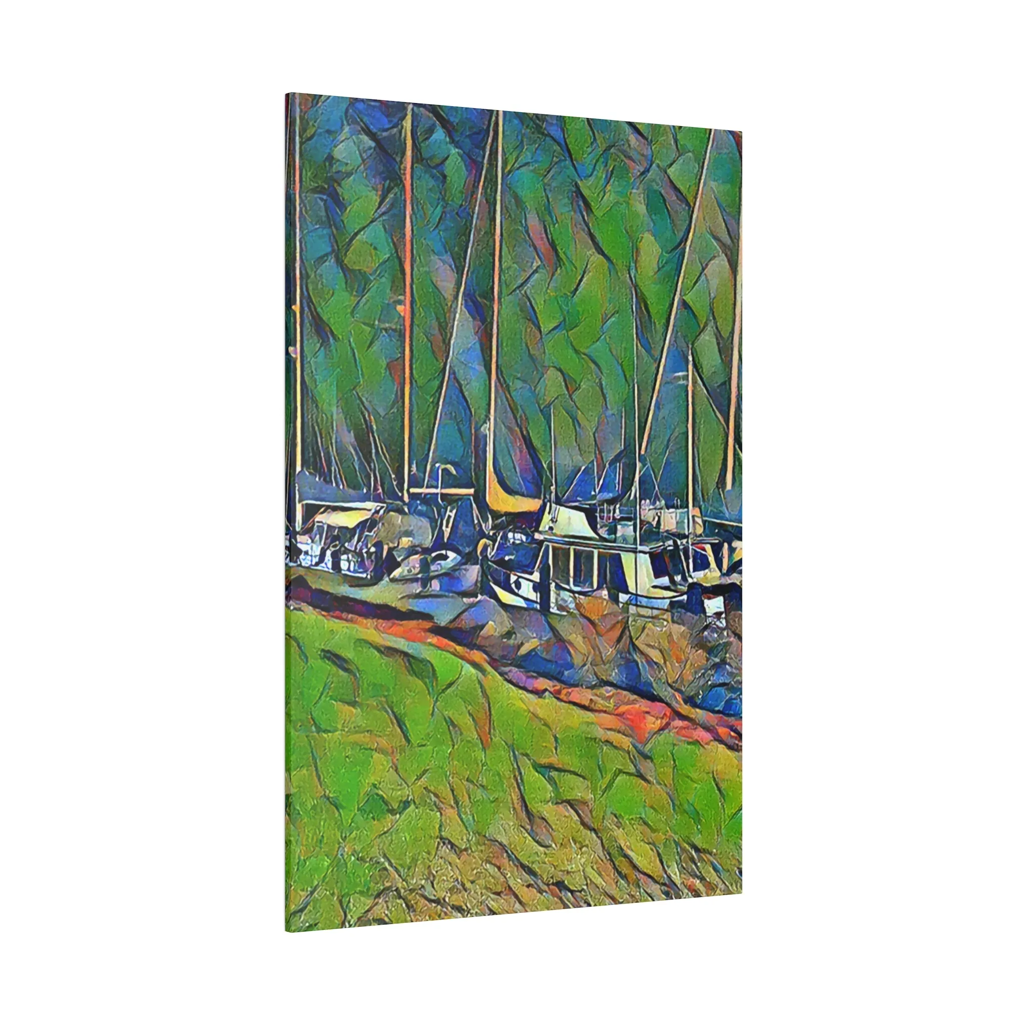 Canvas Print in Multiple Portrait Sizes from the Nautical Series at Intriguing Vistas
