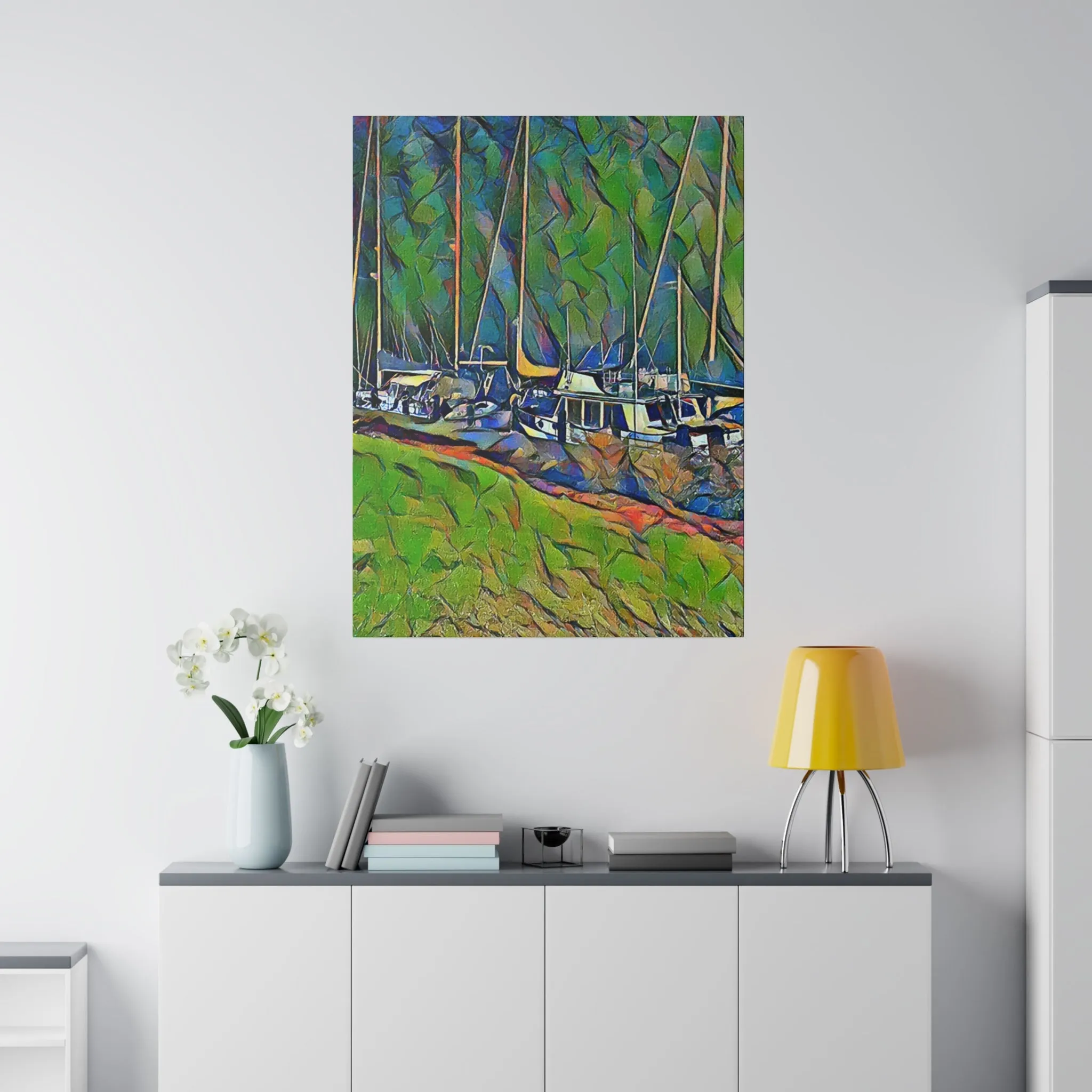 Canvas Print in Multiple Portrait Sizes from the Nautical Series at Intriguing Vistas