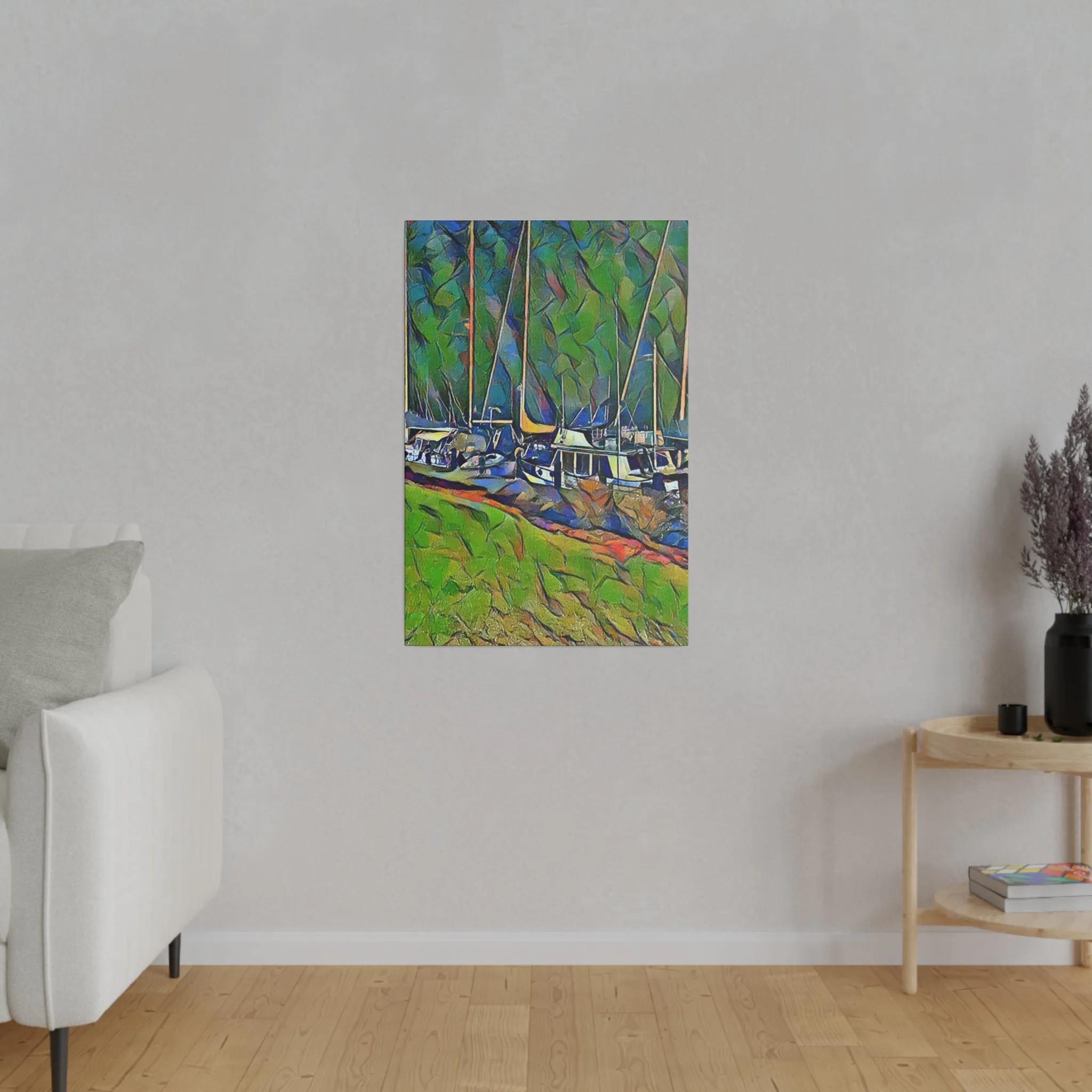 Canvas Print in Multiple Portrait Sizes from the Nautical Series at Intriguing Vistas