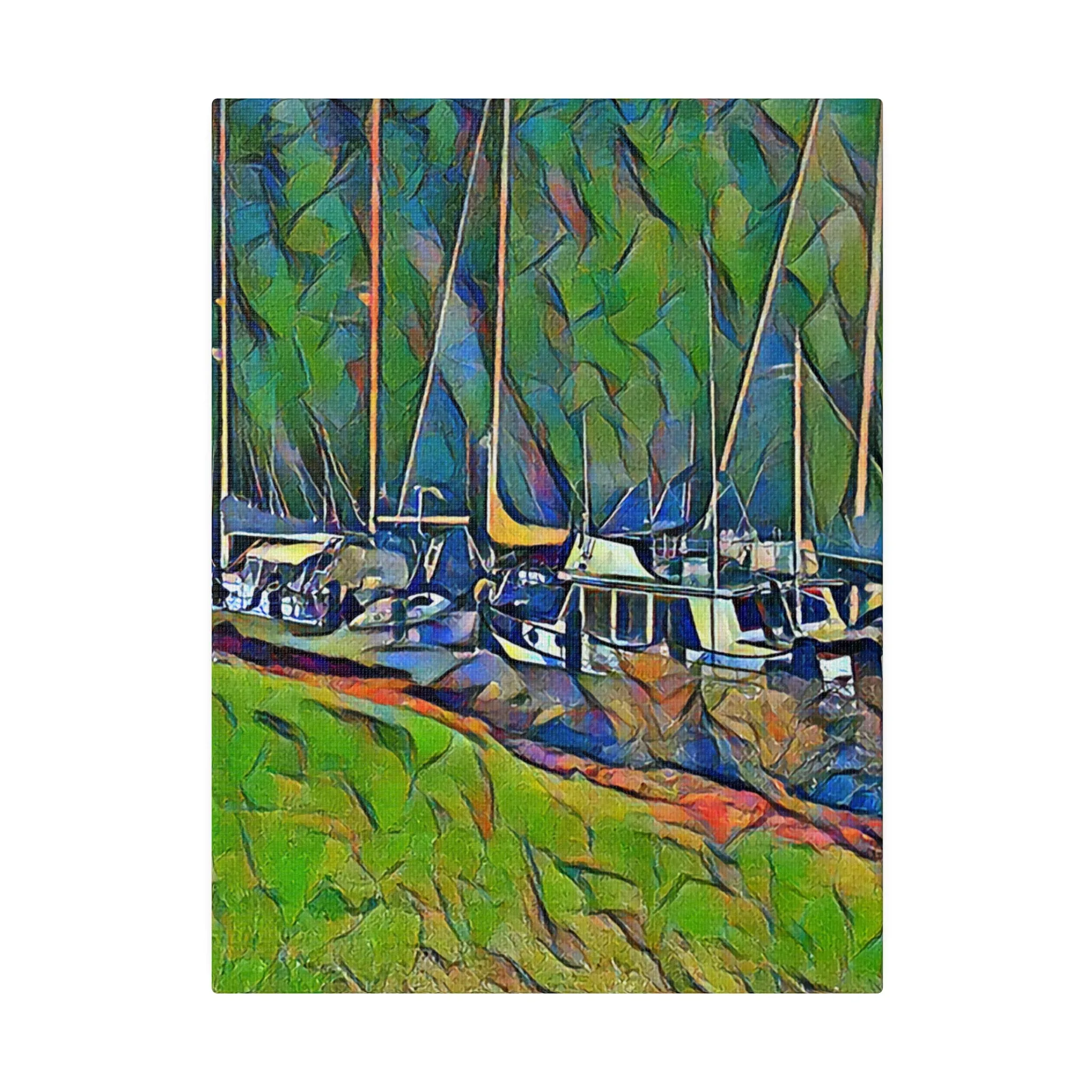 Canvas Print in Multiple Portrait Sizes from the Nautical Series at Intriguing Vistas