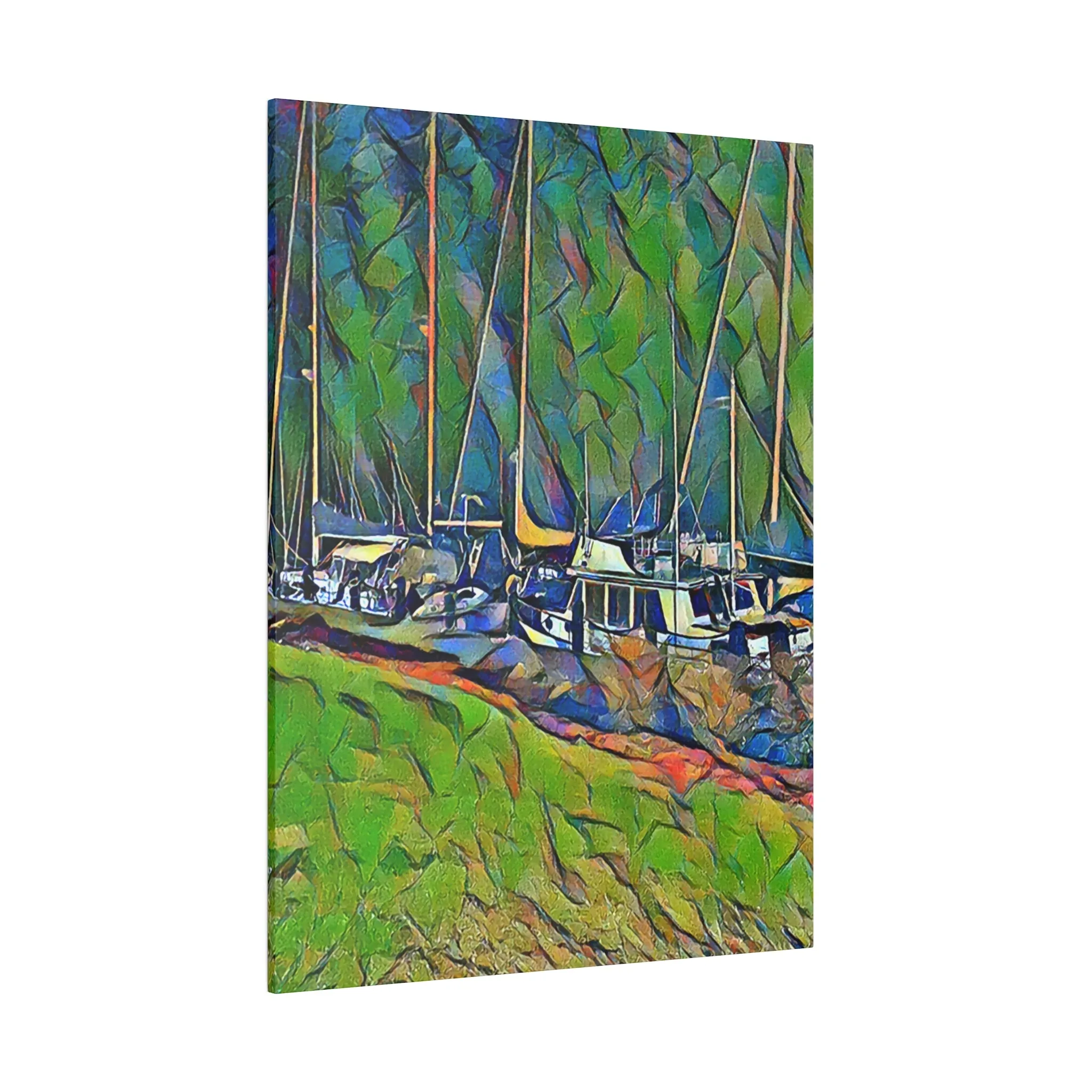 Canvas Print in Multiple Portrait Sizes from the Nautical Series at Intriguing Vistas