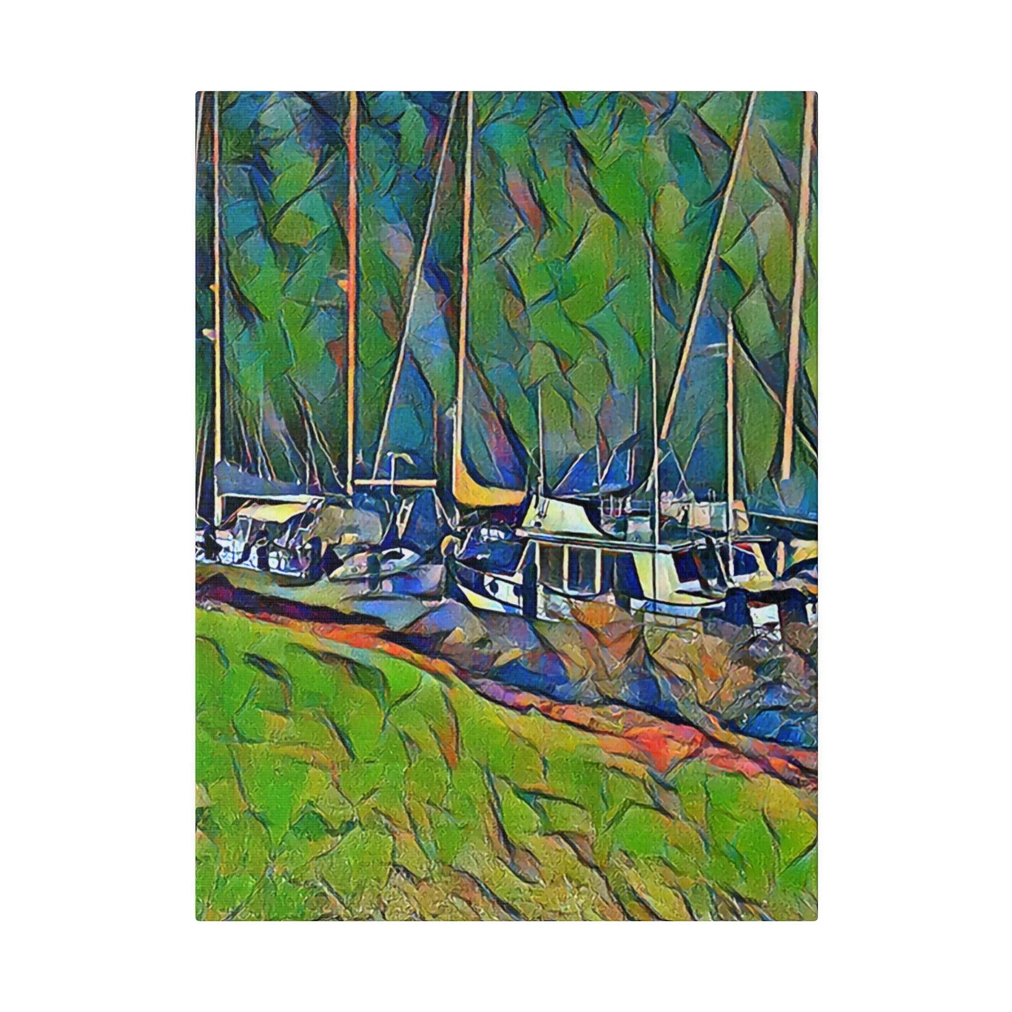Canvas Print in Multiple Portrait Sizes from the Nautical Series at Intriguing Vistas