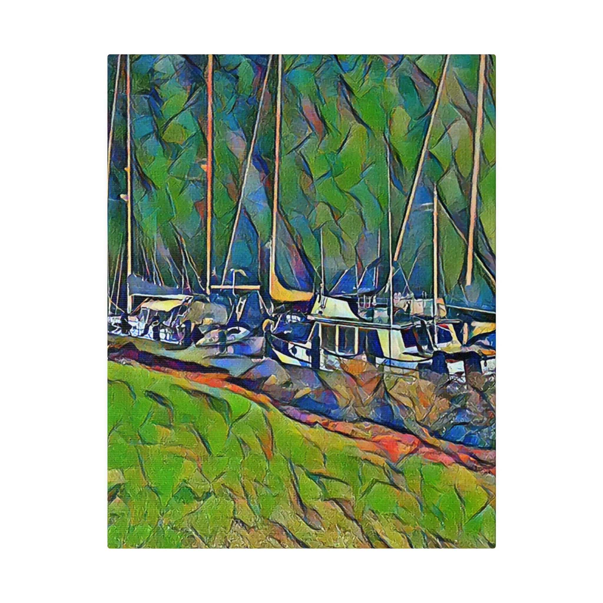 Canvas Print in Multiple Portrait Sizes from the Nautical Series at Intriguing Vistas