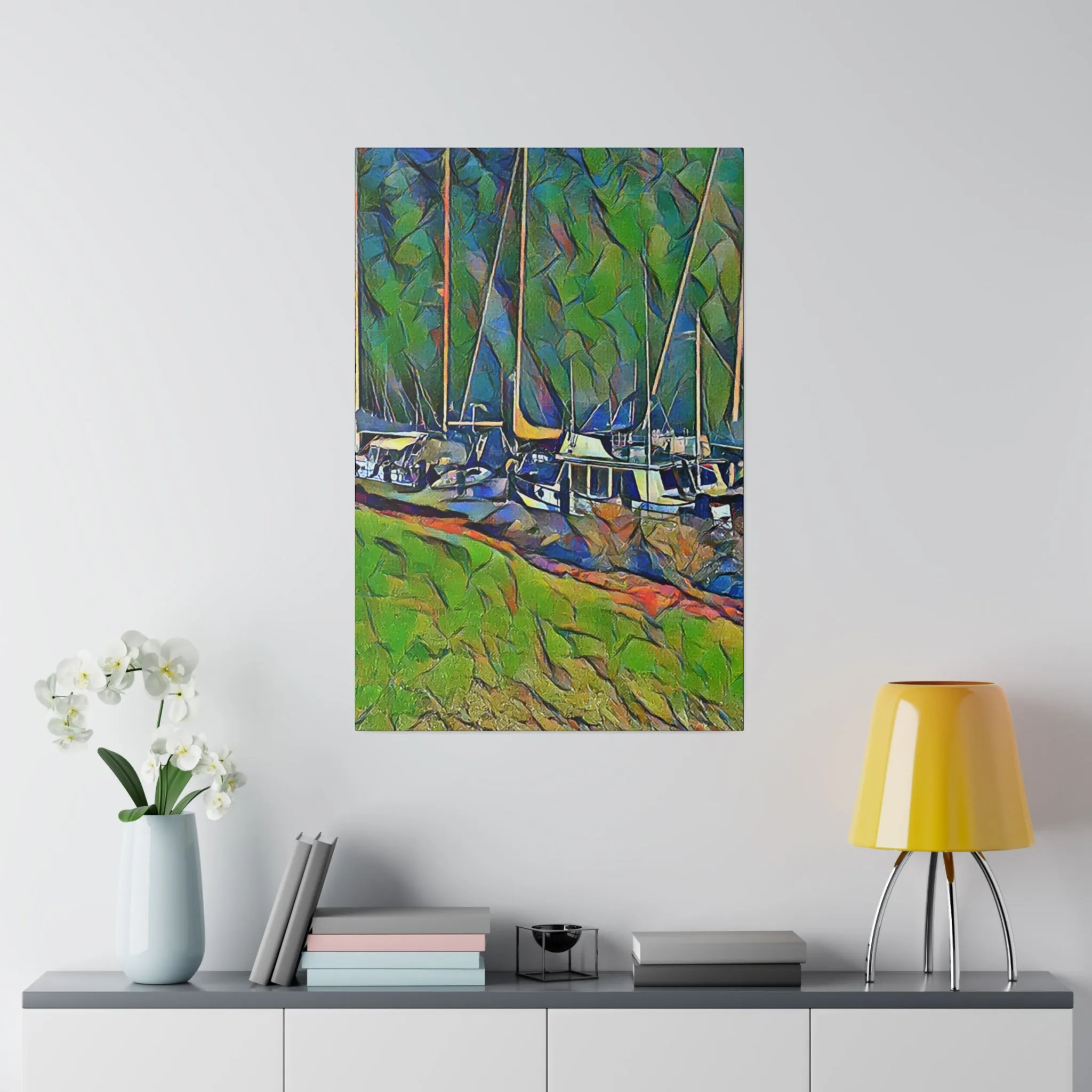 Canvas Print in Multiple Portrait Sizes from the Nautical Series at Intriguing Vistas