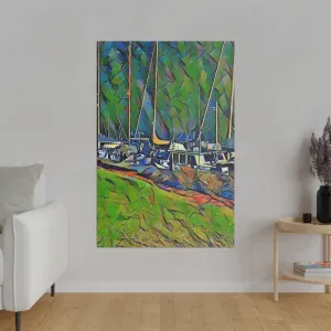 Canvas Print in Multiple Portrait Sizes from the Nautical Series at Intriguing Vistas
