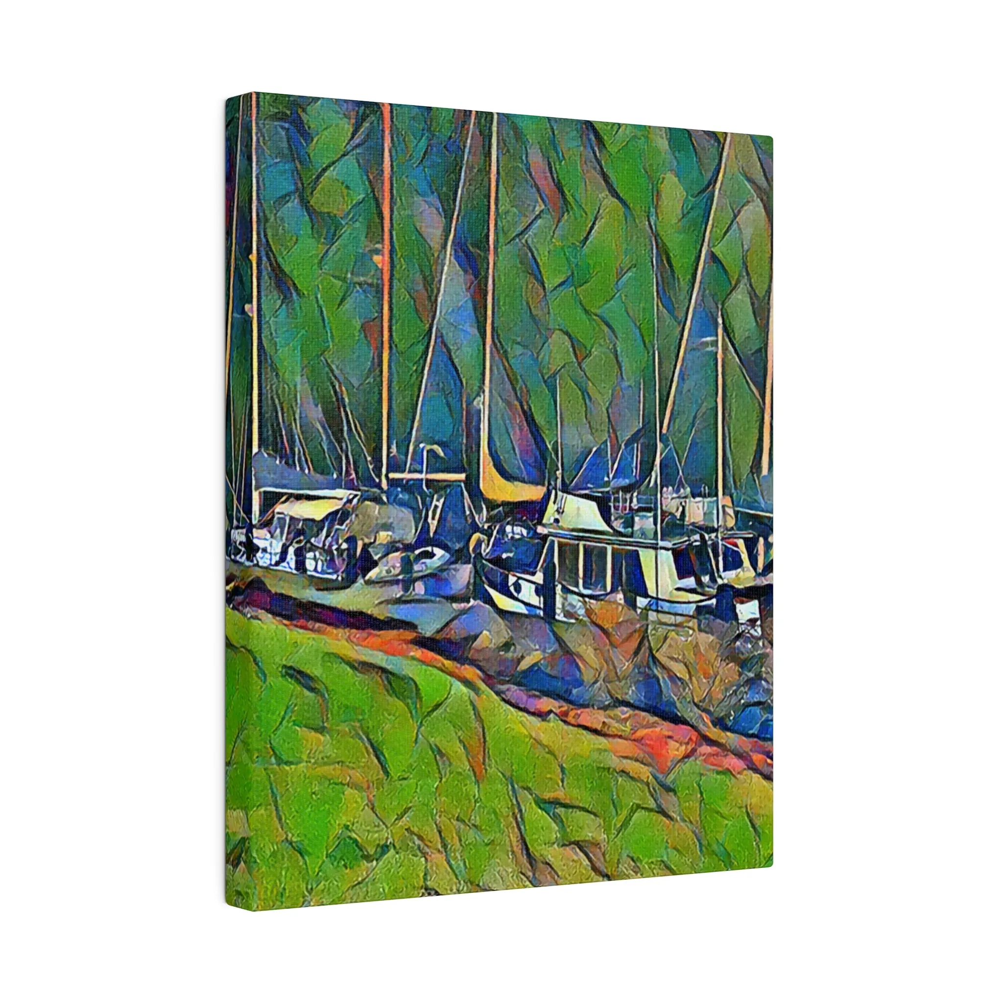 Canvas Print in Multiple Portrait Sizes from the Nautical Series at Intriguing Vistas