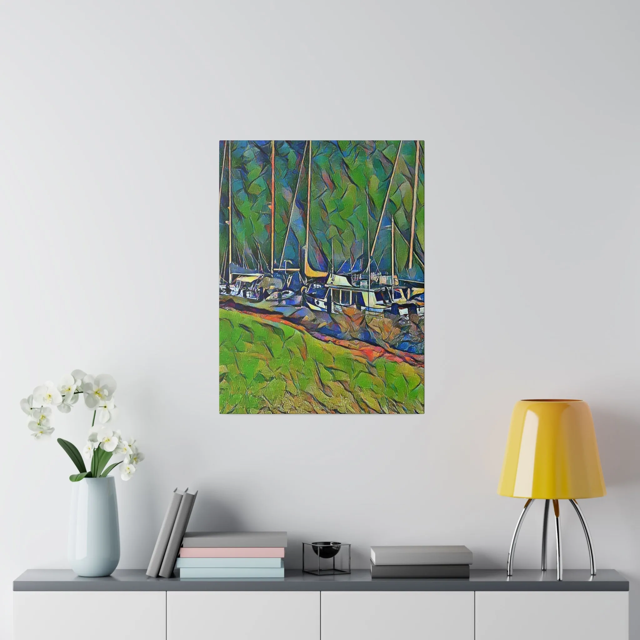 Canvas Print in Multiple Portrait Sizes from the Nautical Series at Intriguing Vistas