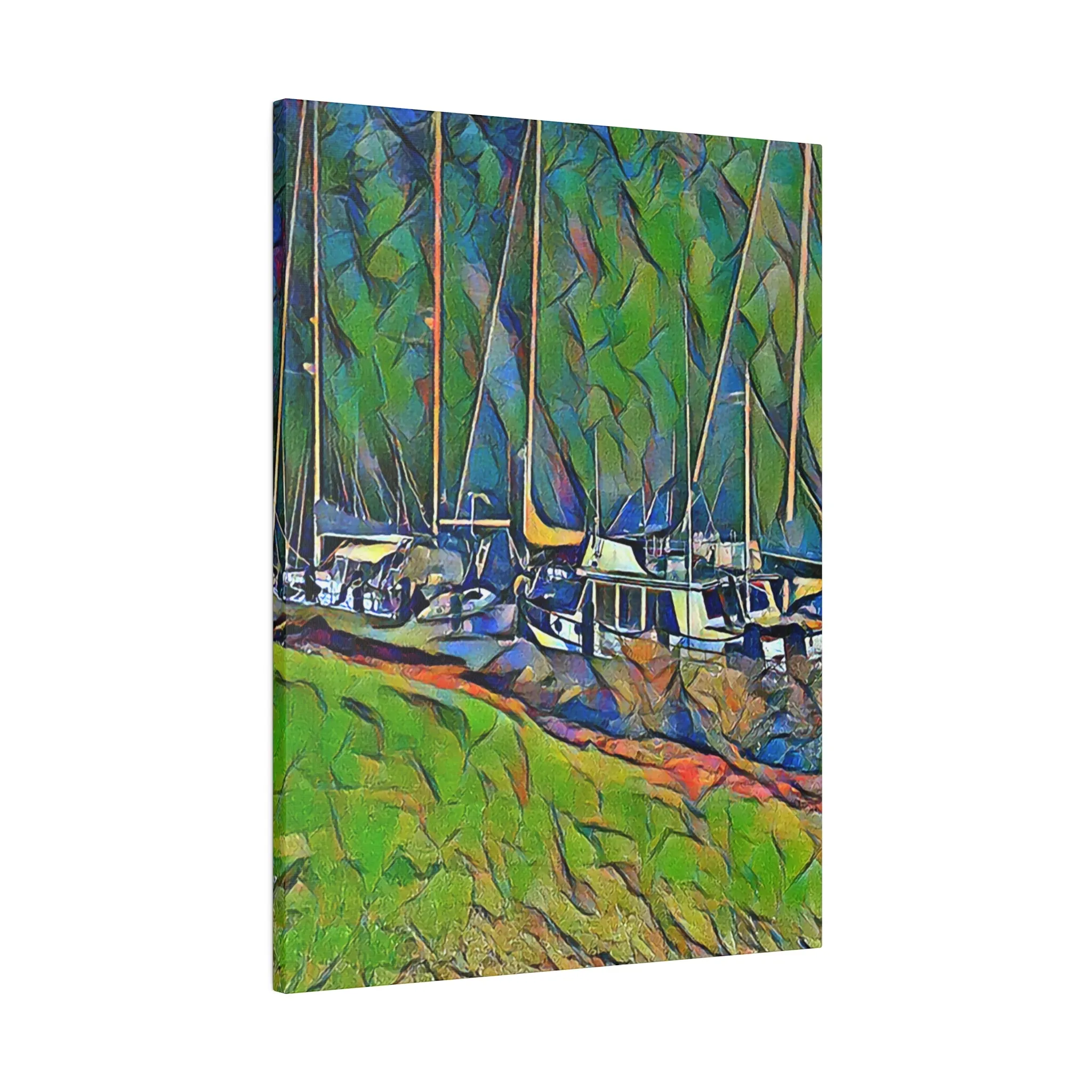 Canvas Print in Multiple Portrait Sizes from the Nautical Series at Intriguing Vistas
