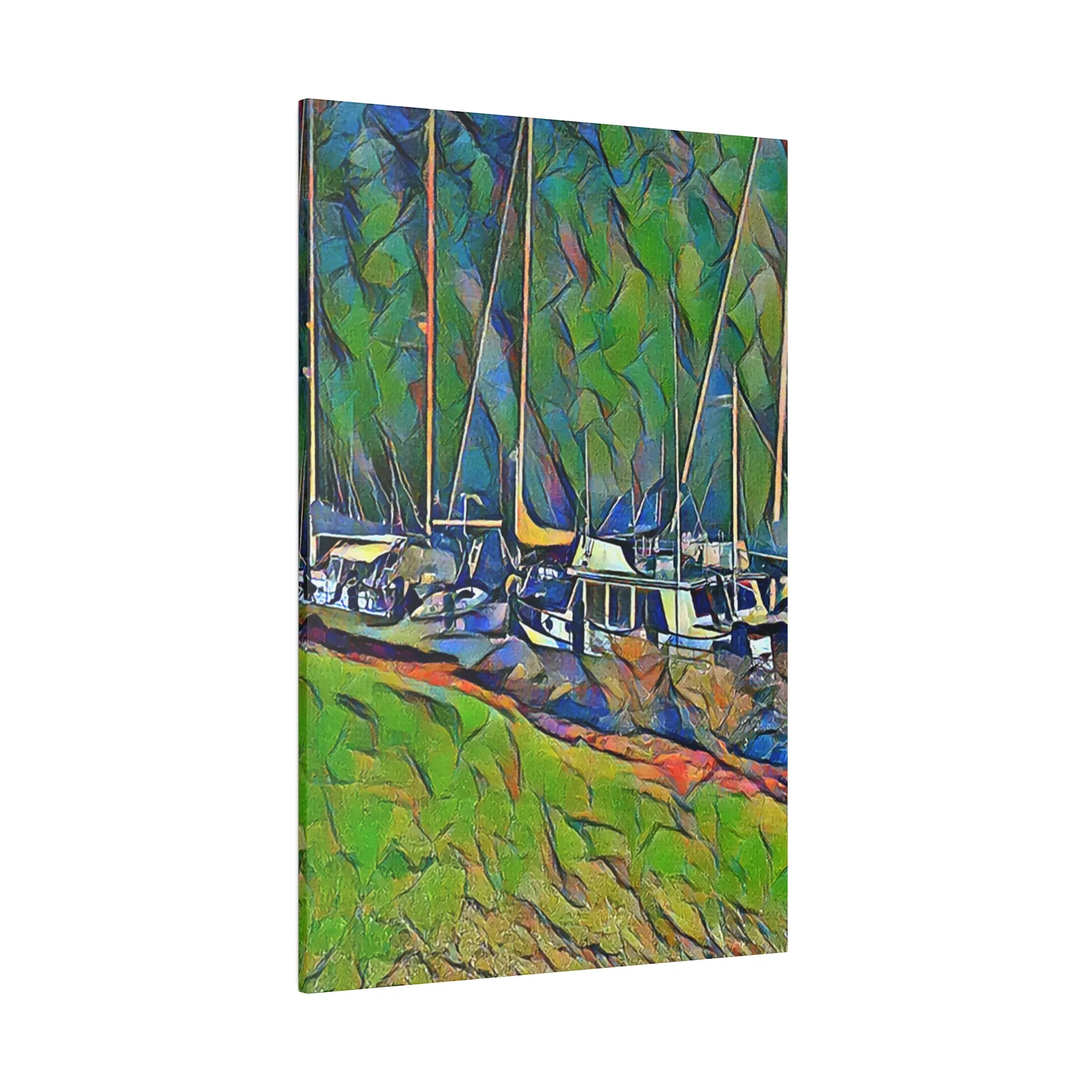 Canvas Print in Multiple Portrait Sizes from the Nautical Series at Intriguing Vistas