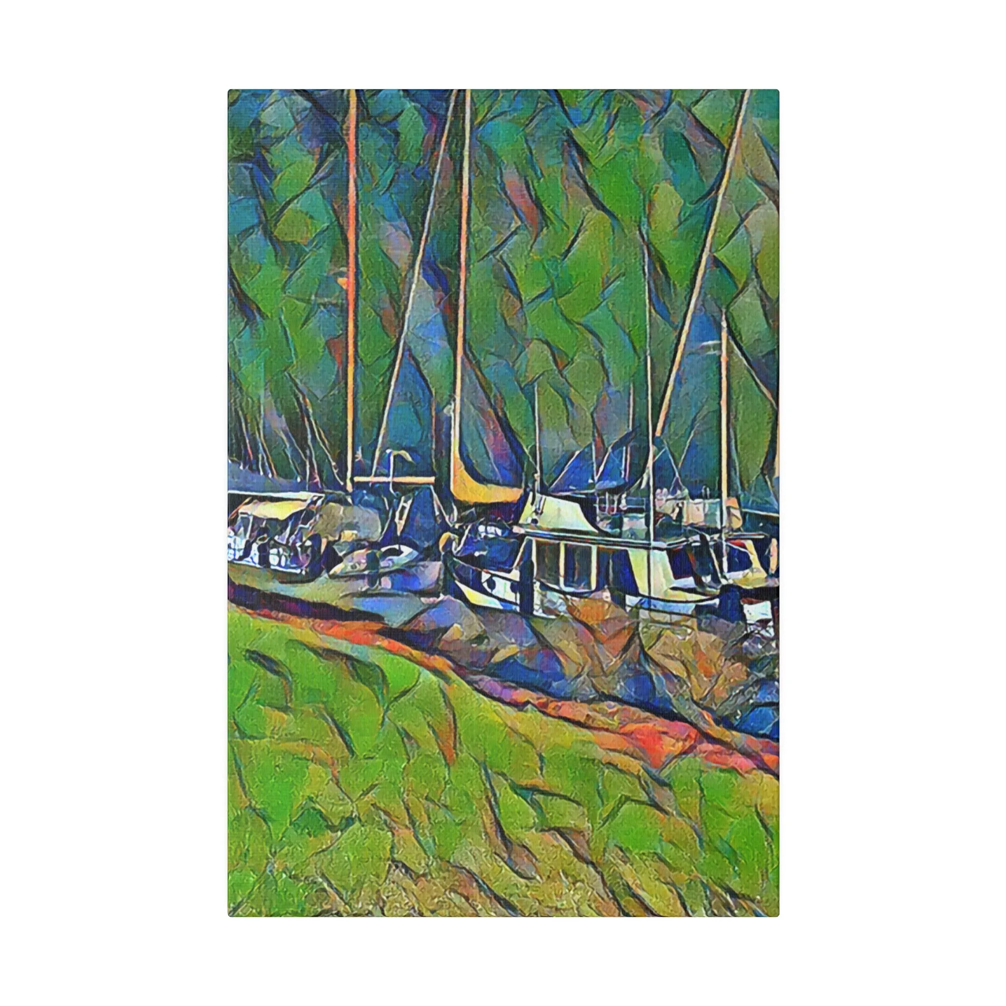 Canvas Print in Multiple Portrait Sizes from the Nautical Series at Intriguing Vistas
