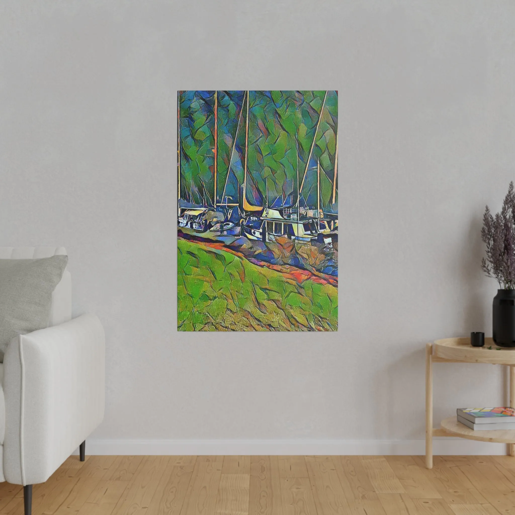 Canvas Print in Multiple Portrait Sizes from the Nautical Series at Intriguing Vistas