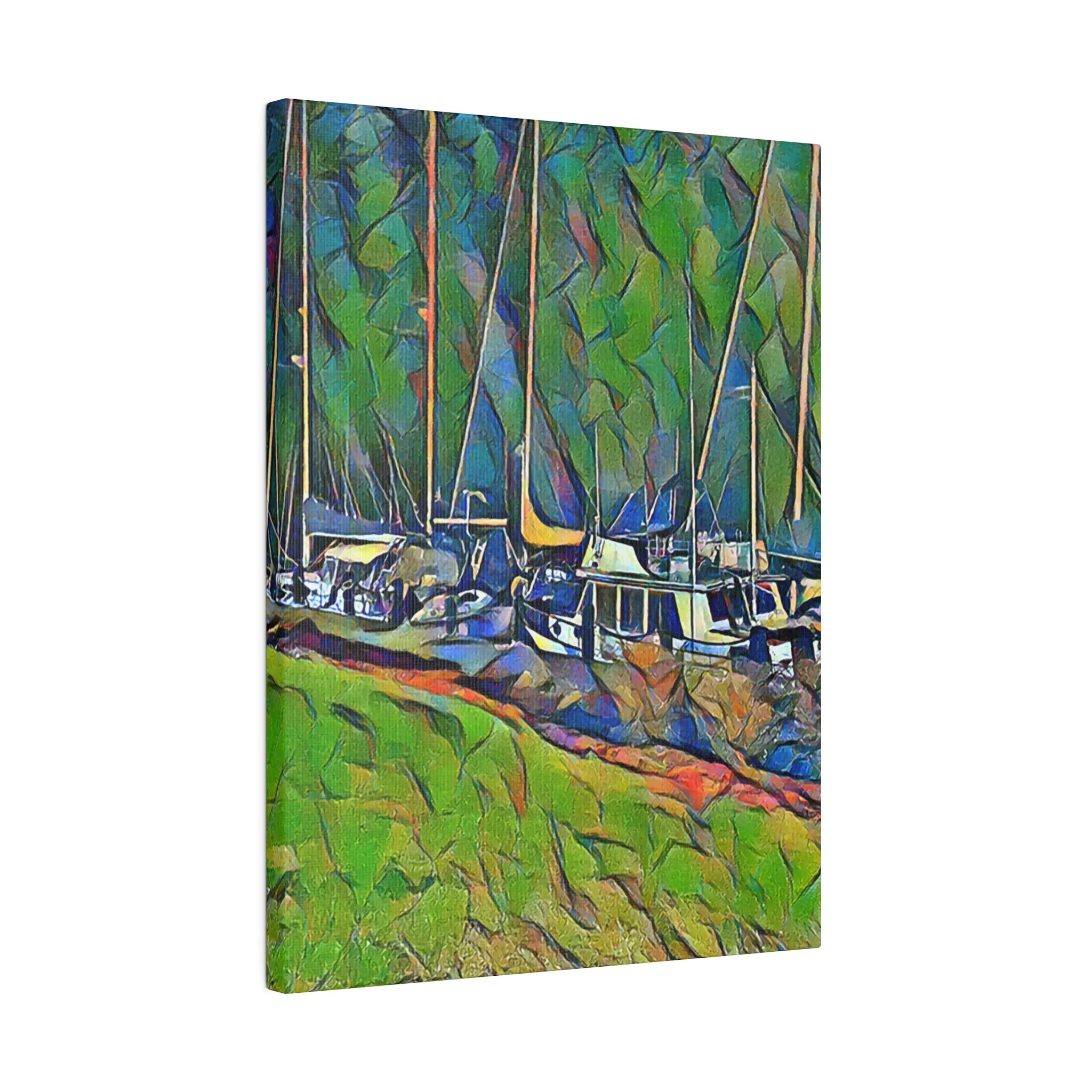 Canvas Print in Multiple Portrait Sizes from the Nautical Series at Intriguing Vistas