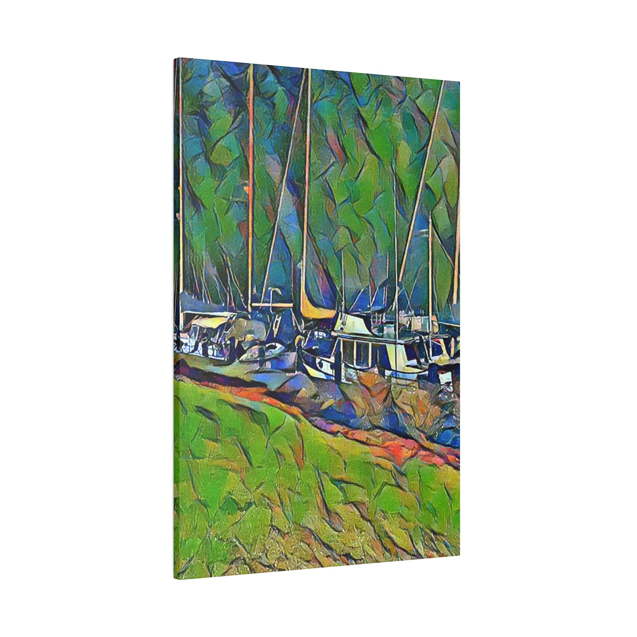 Canvas Print in Multiple Portrait Sizes from the Nautical Series at Intriguing Vistas