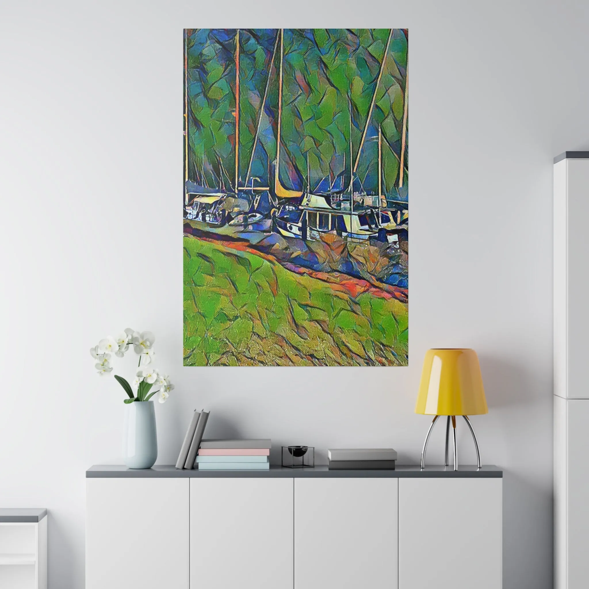 Canvas Print in Multiple Portrait Sizes from the Nautical Series at Intriguing Vistas