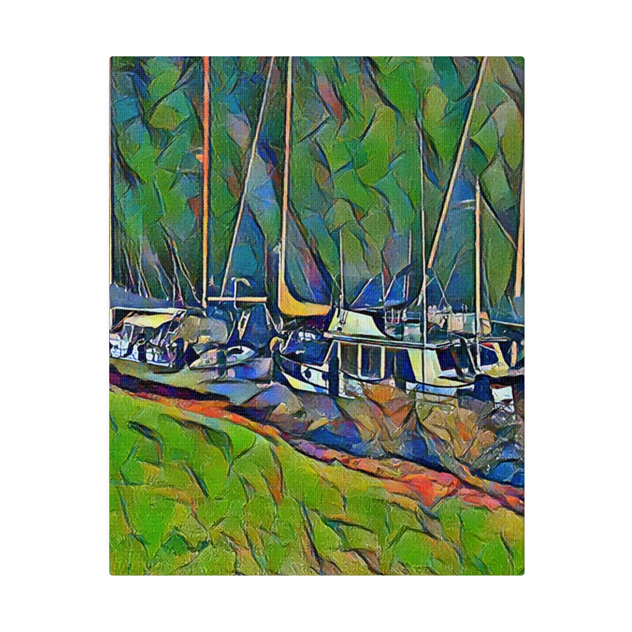 Canvas Print in Multiple Portrait Sizes from the Nautical Series at Intriguing Vistas