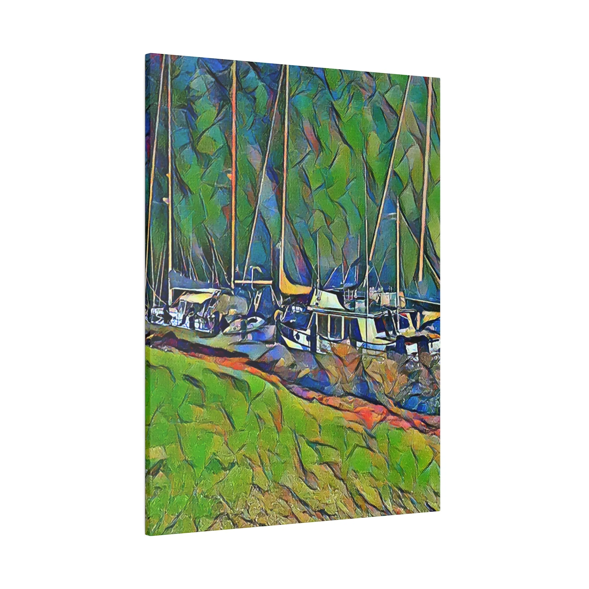 Canvas Print in Multiple Portrait Sizes from the Nautical Series at Intriguing Vistas
